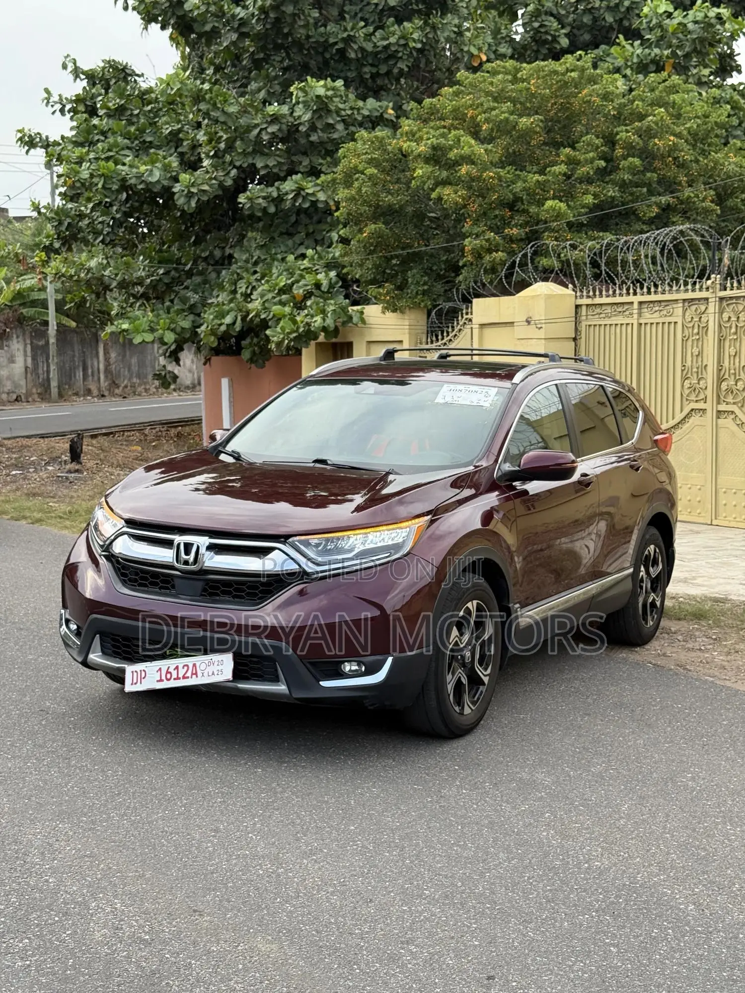 Honda CR-V Touring AWD 2018 Burgundy