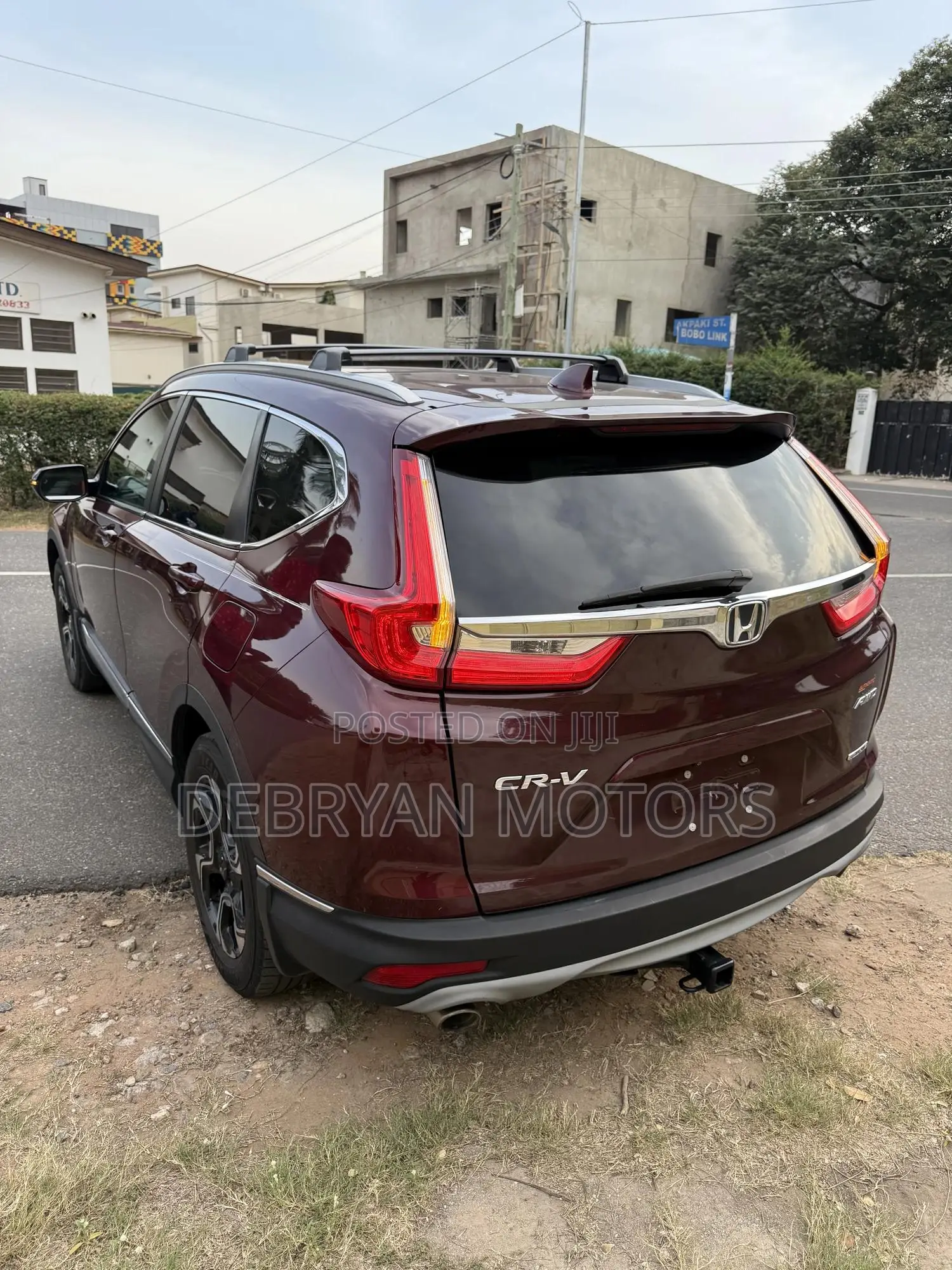 Honda CR-V Touring AWD 2018 Burgundy