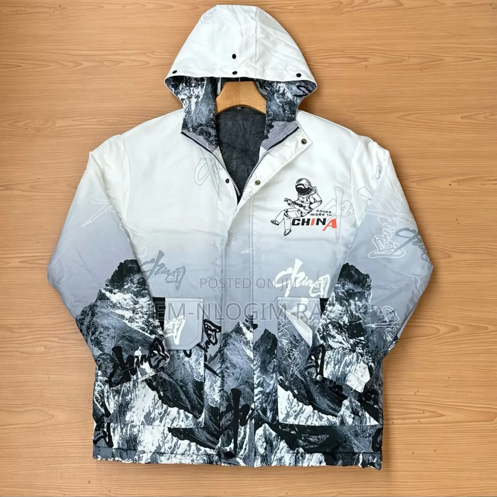 Hooded Winter Jacket Available in Stock