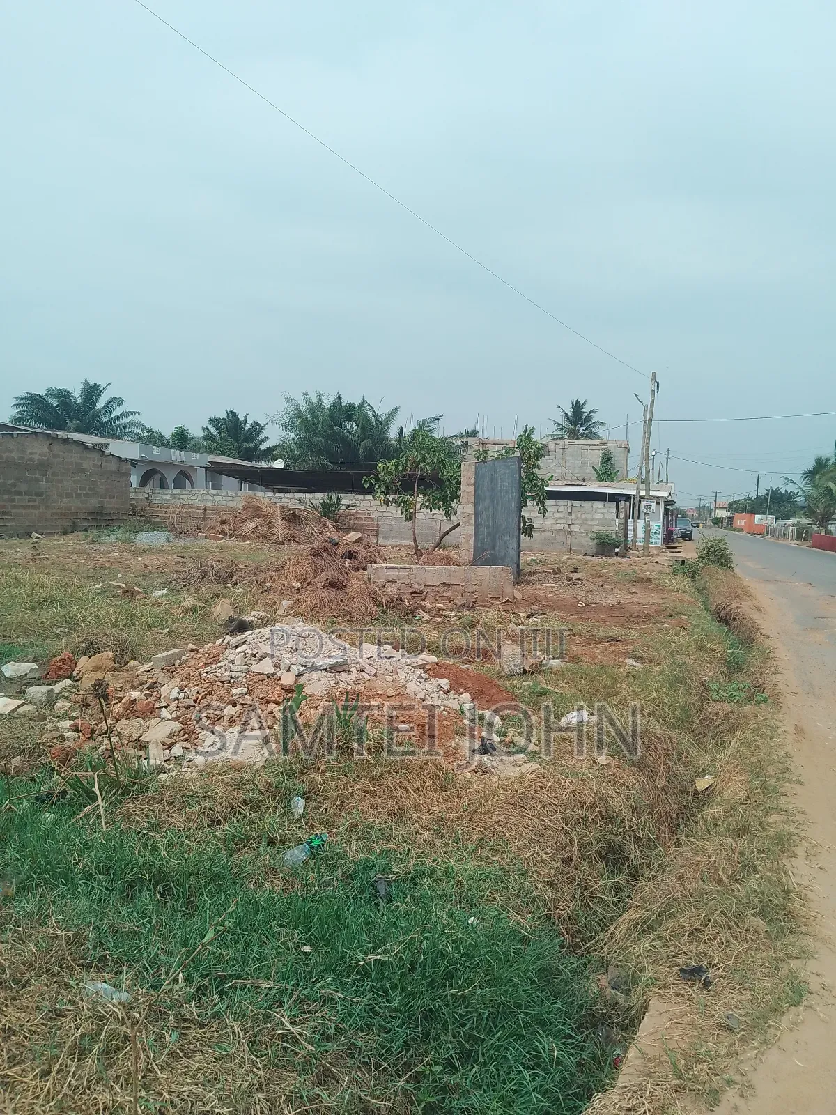 Roadside Land at Ashaley Botwe for Sale