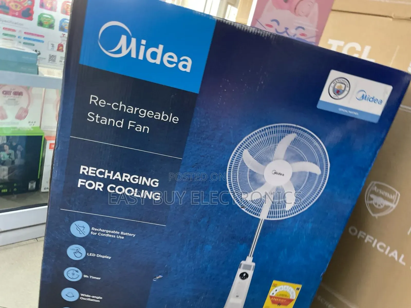 New Convenient Type Midea Standing Fan