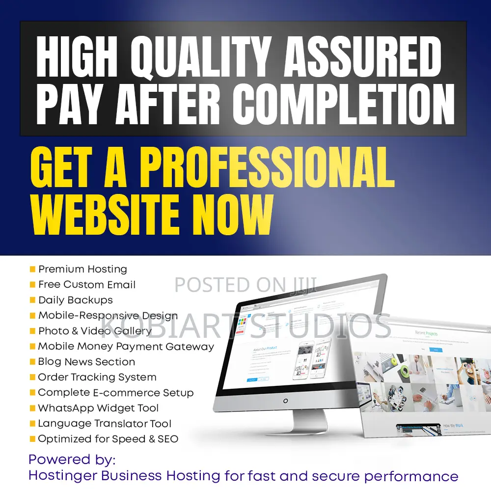 Pay After Completion Website Development