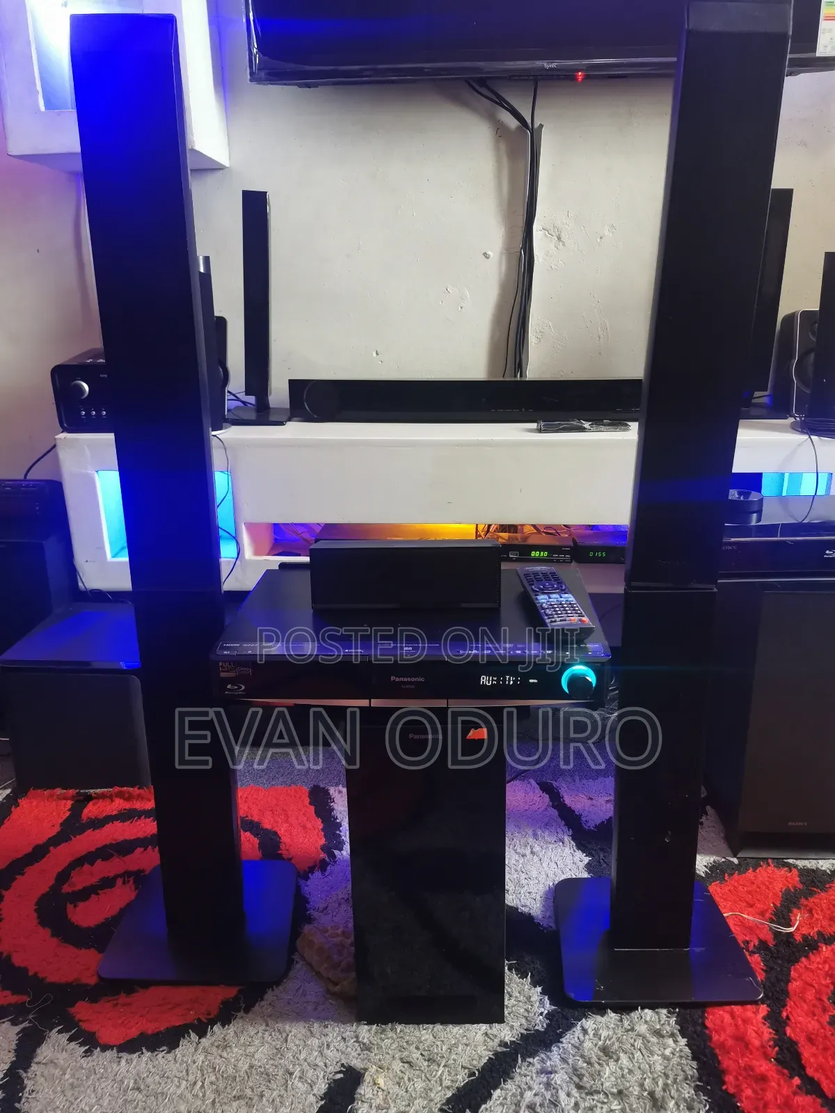 Powerful Smart Panasonic Home Theater, Bt,Optical, Radio,Usb