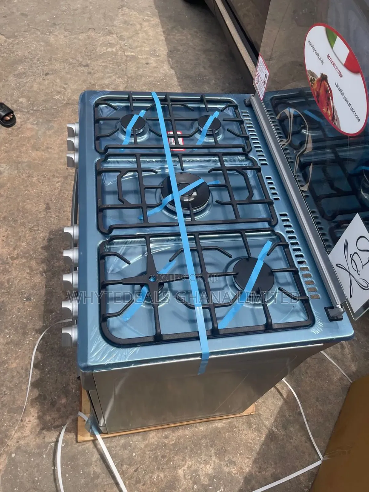 Ferre Gas Cooker| 5_burners| Grill| Oven| Auto_ignition|2025