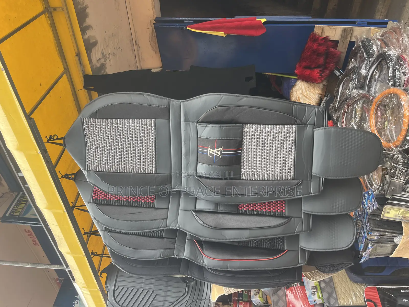 Leather Two Front Seat Covers
