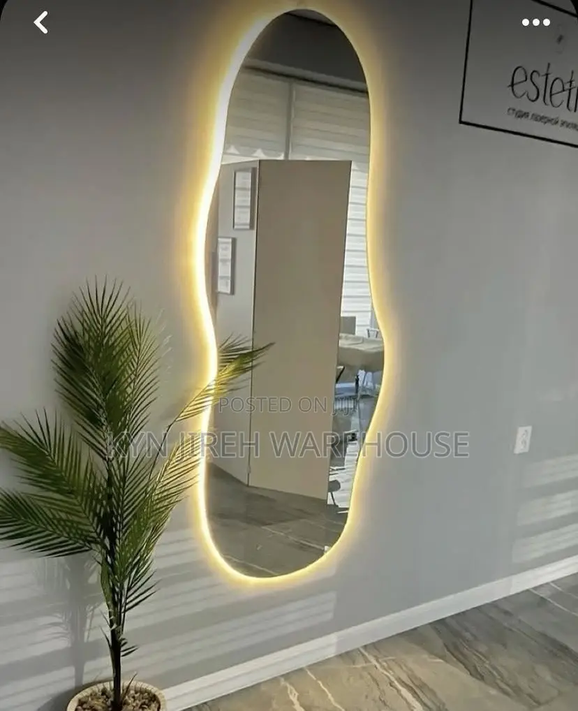 Sketch Design Mirrors With Led Lights