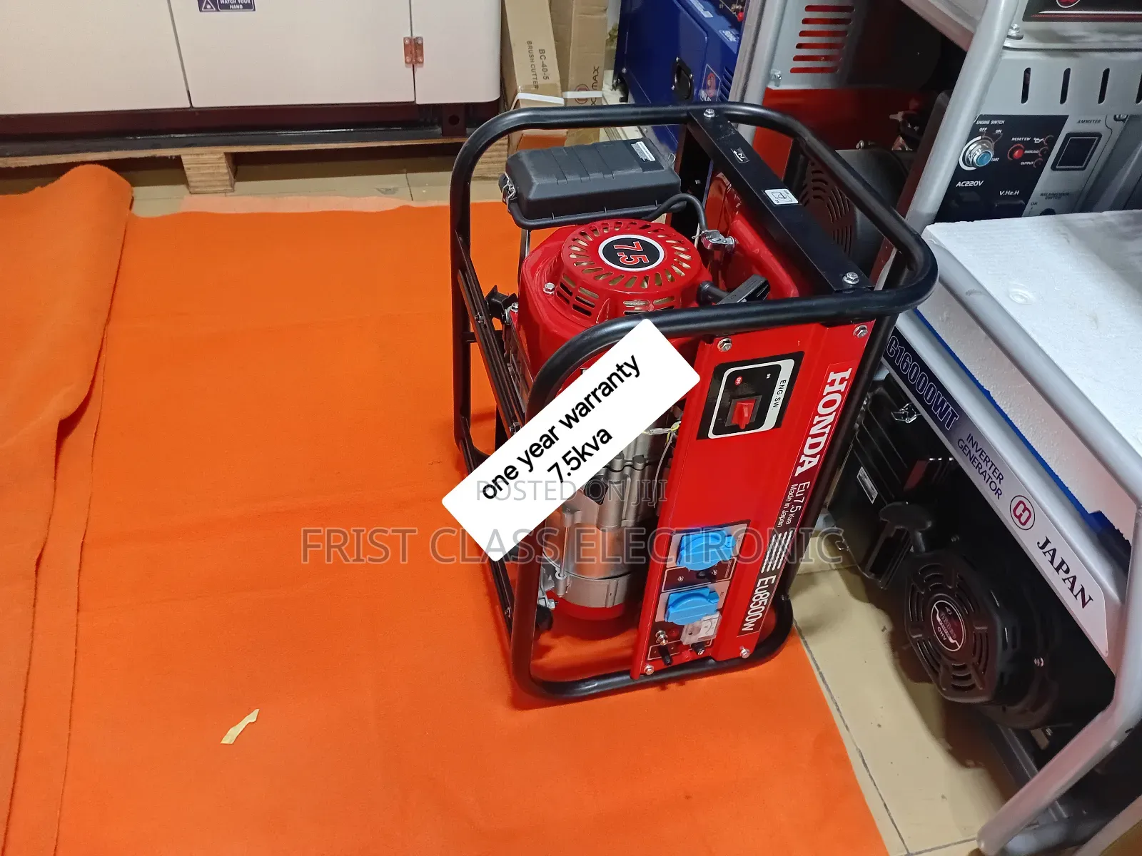 7.5kva Petrol Generator With Pull Start