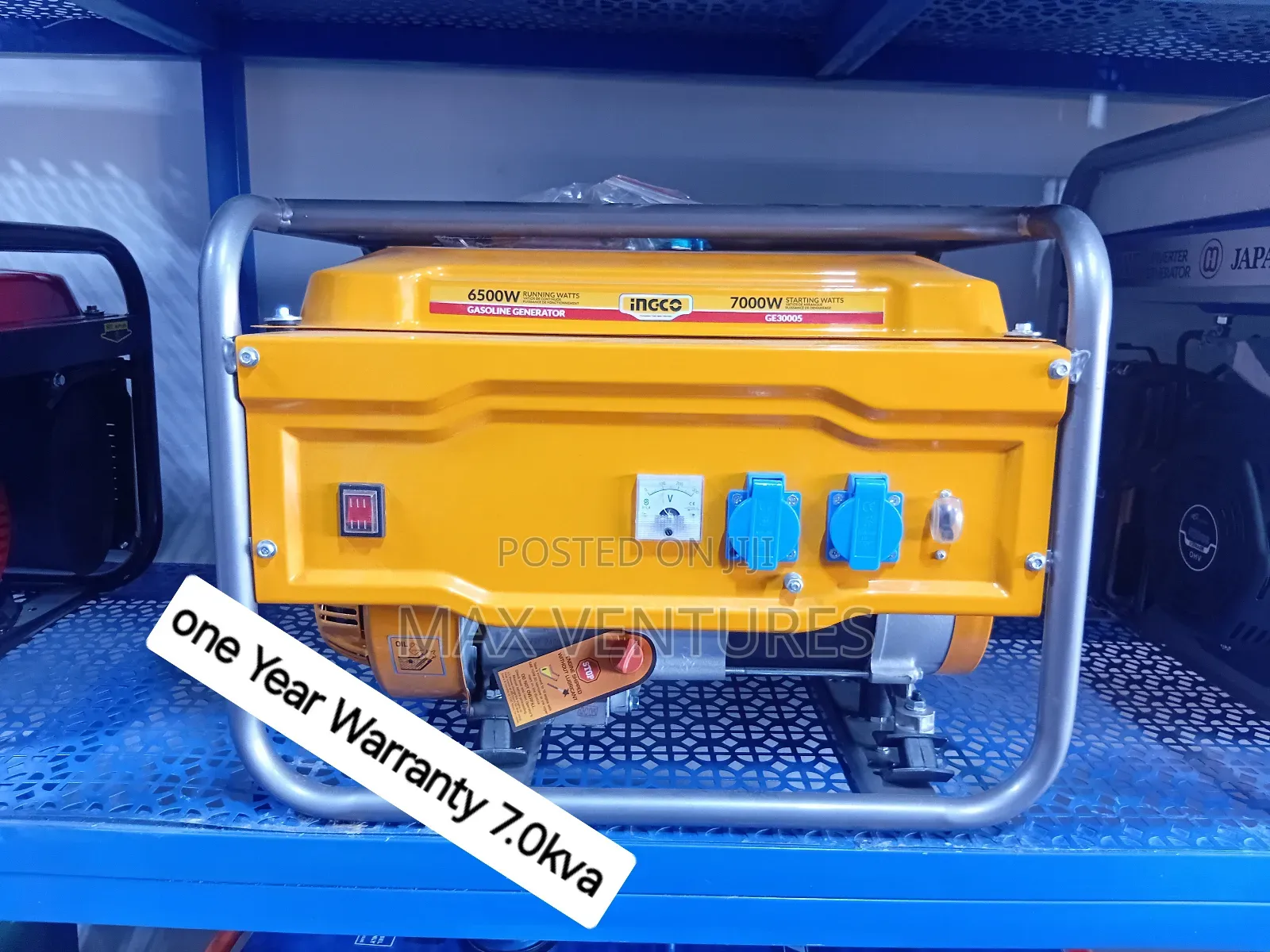 7kva Petrol Generator Ingco 100% Copper 7kva Generator