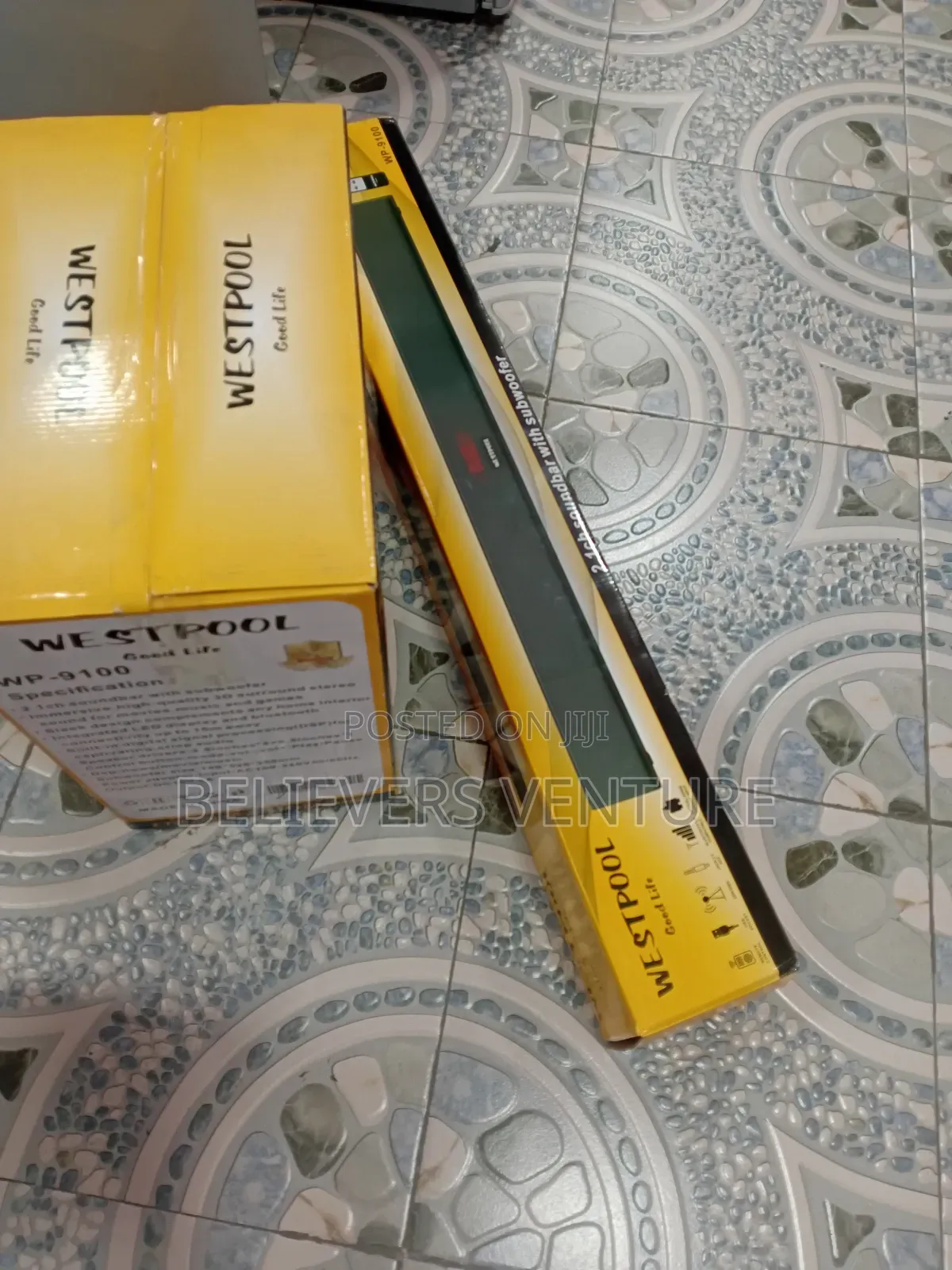 Easy Use Westpool Sound Bar Plus Woofer Westpool