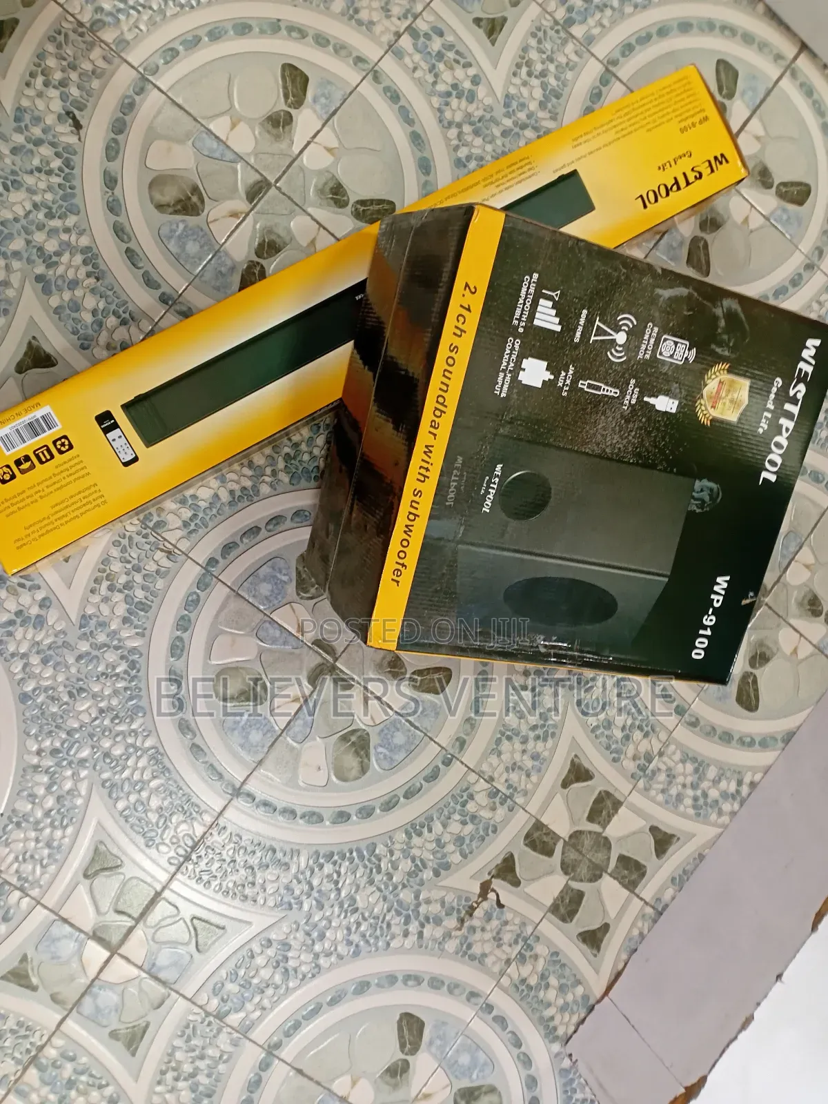 Trusted Sounds System Westpool Sound Bar Plus Woofer