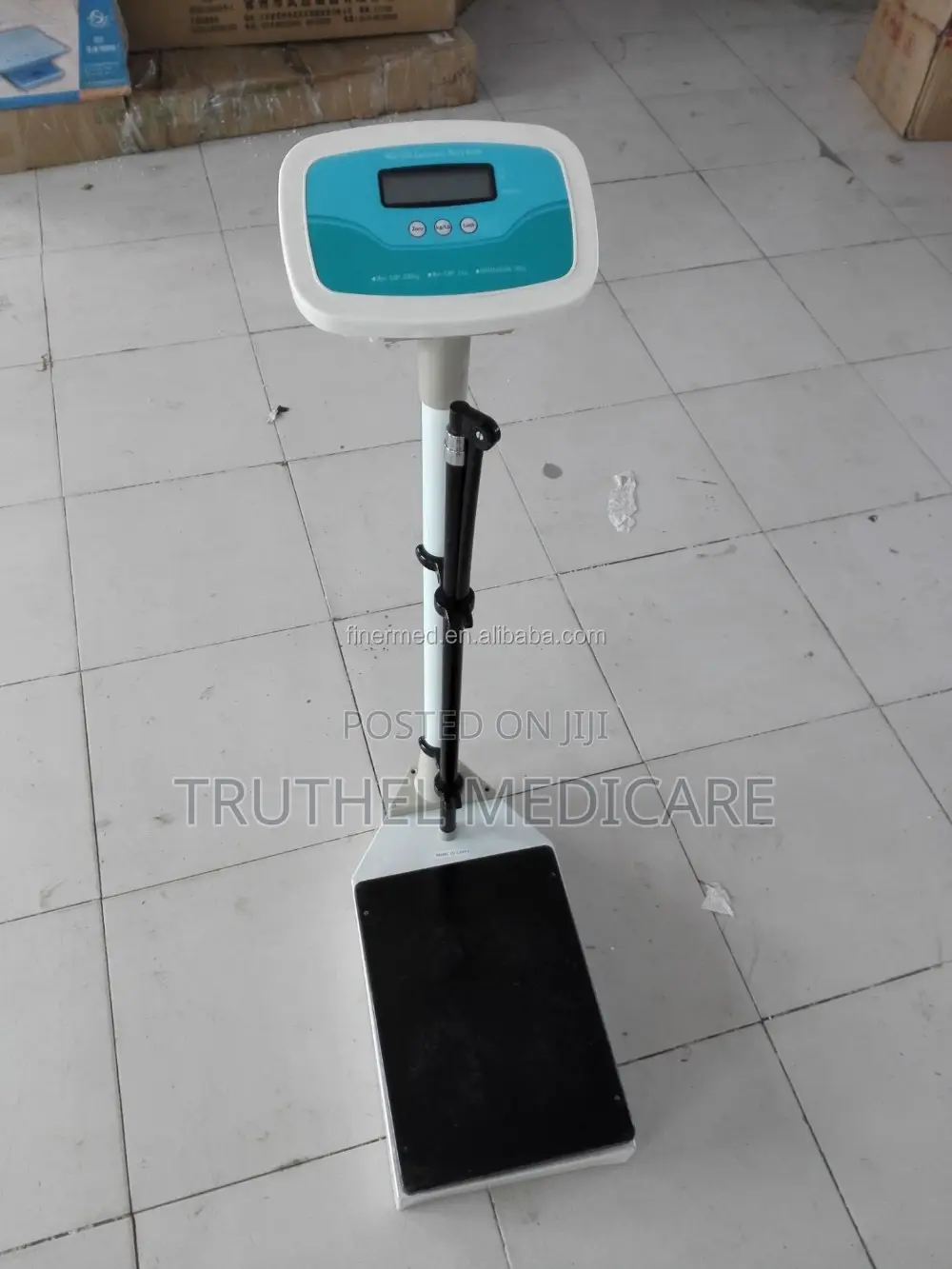 Digital Weighing Scale With Height Meter ( Germany Type)