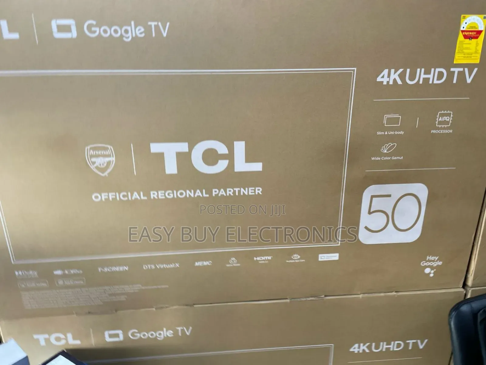 Slim Screen 50 Inch TCL Android Display Tv