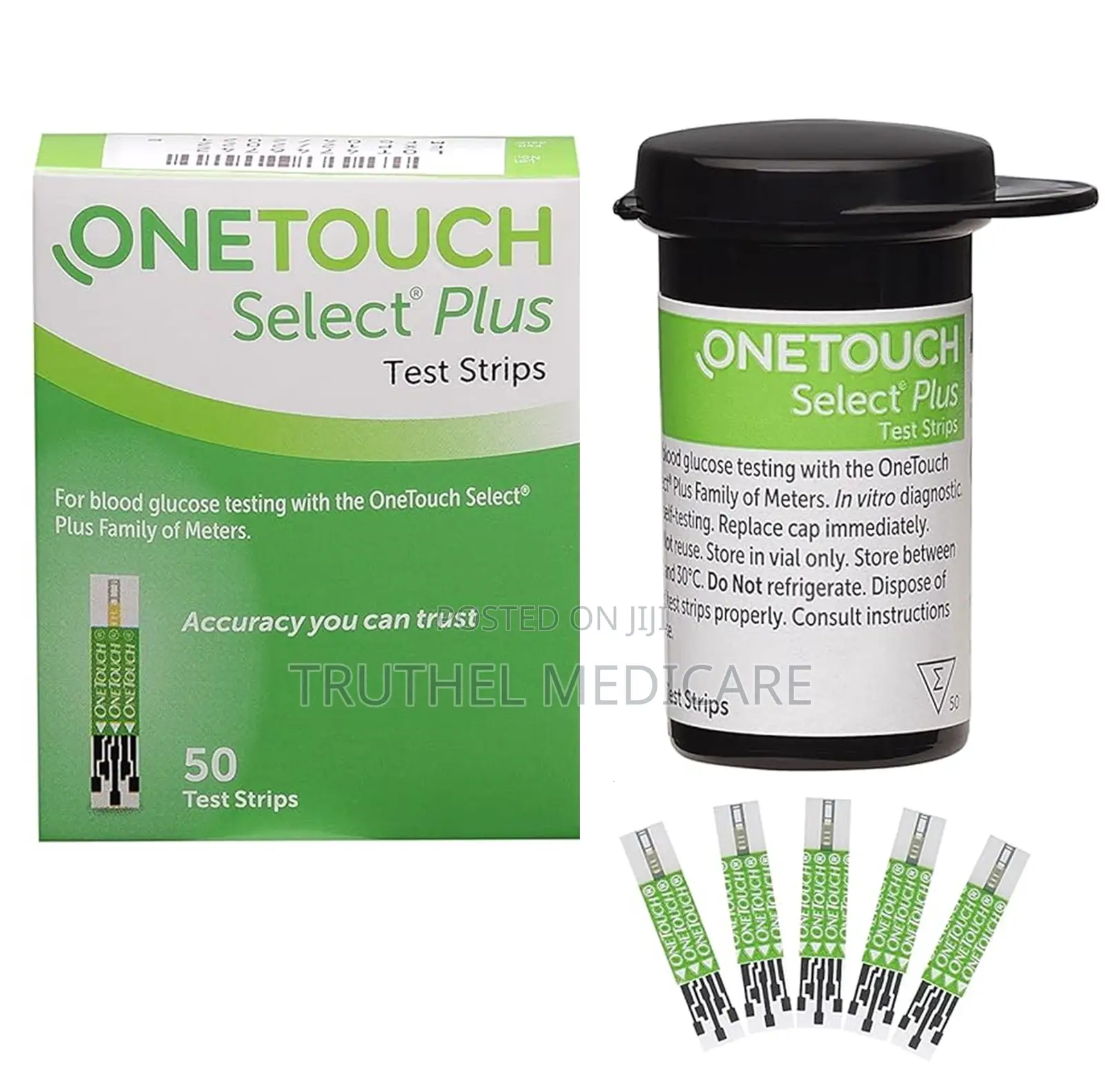 One Touch Select Plus Strips