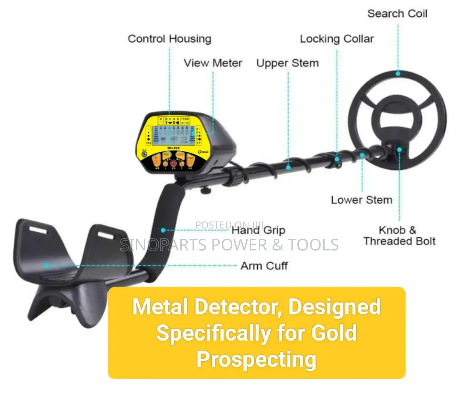Jiji Ghana: Premium Gold Prospecting Metal Detector