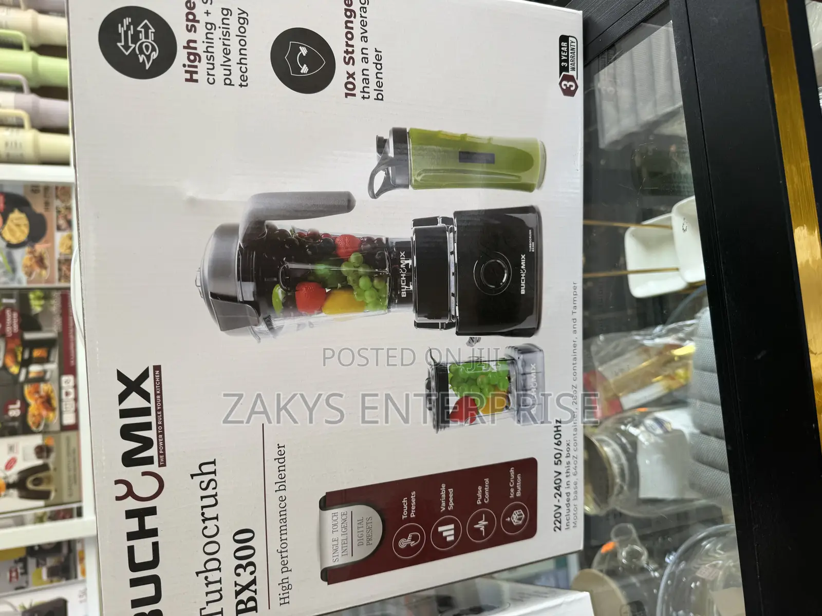 Buchymix 3in1 Turbo Crash Blender