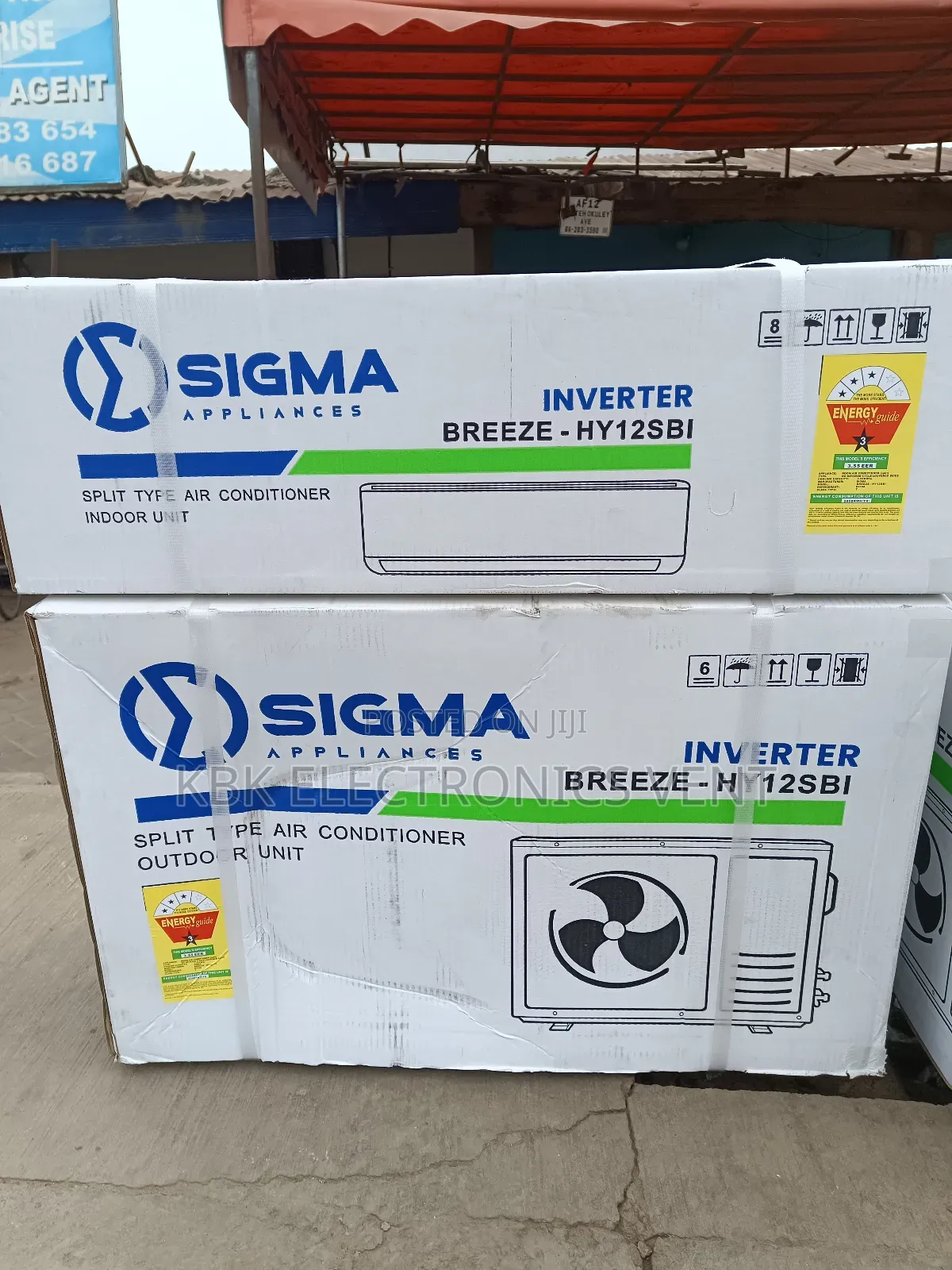 Sigma 1.5hp Inverter R410 Split Air Conditioner