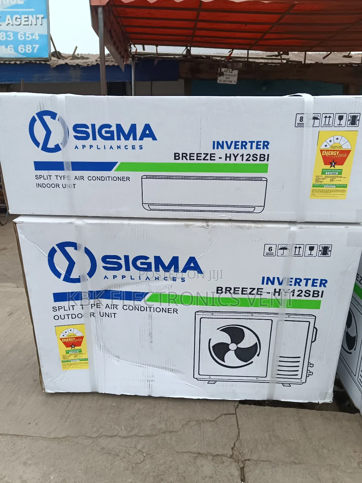 Sigma 1.5hp Inverter R410 Split Air Conditioner