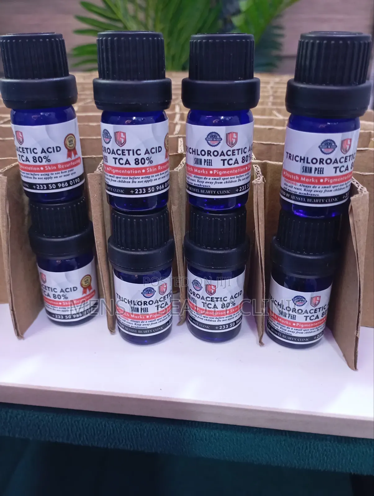 Professional Use 80%Tca Chemical Peels Medical Grade