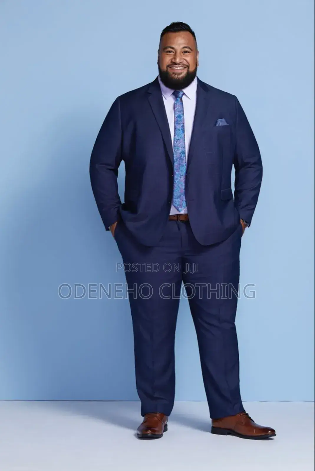 Executive Plus Size Suit for Men