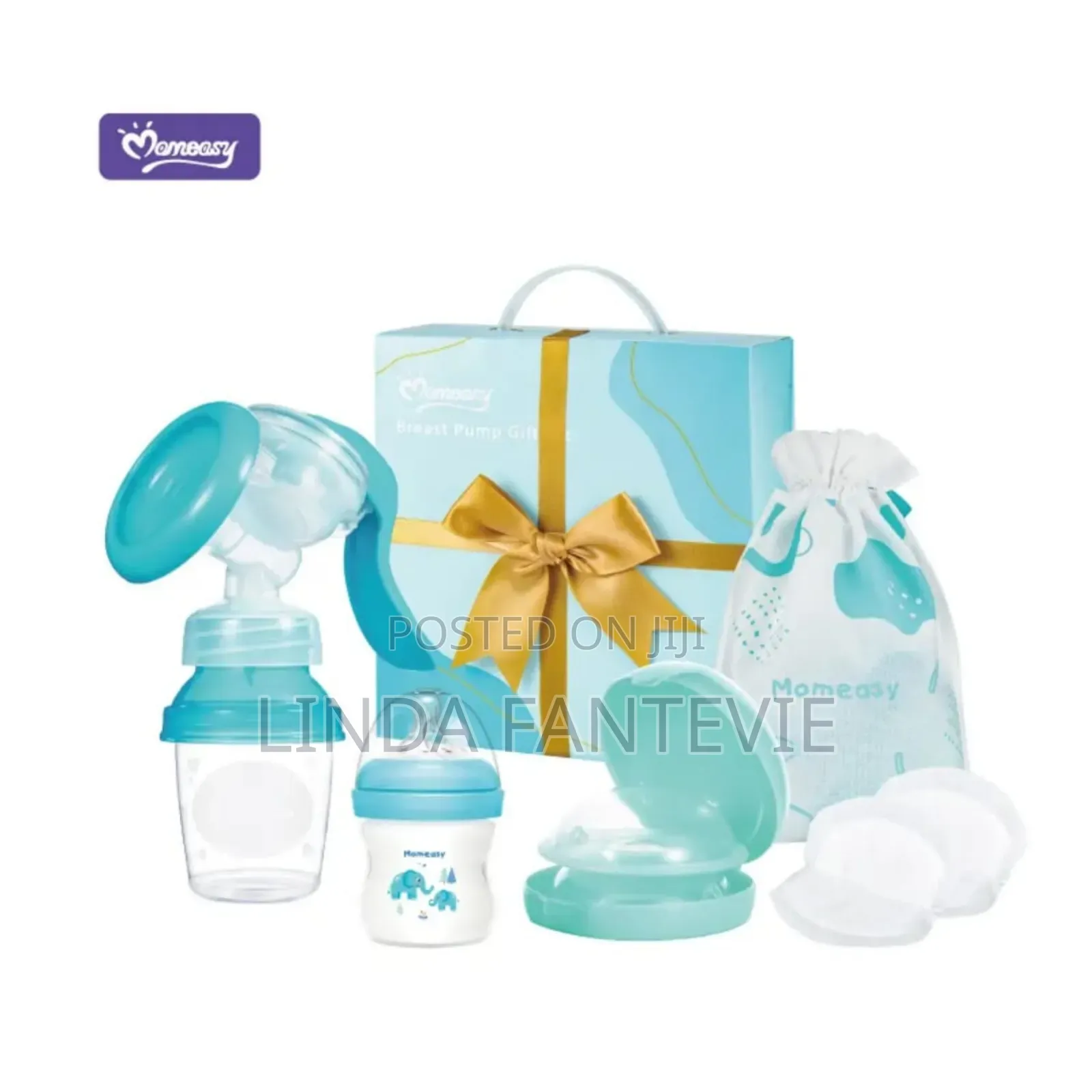 Momeasy Manual Breast Pump Gift Set