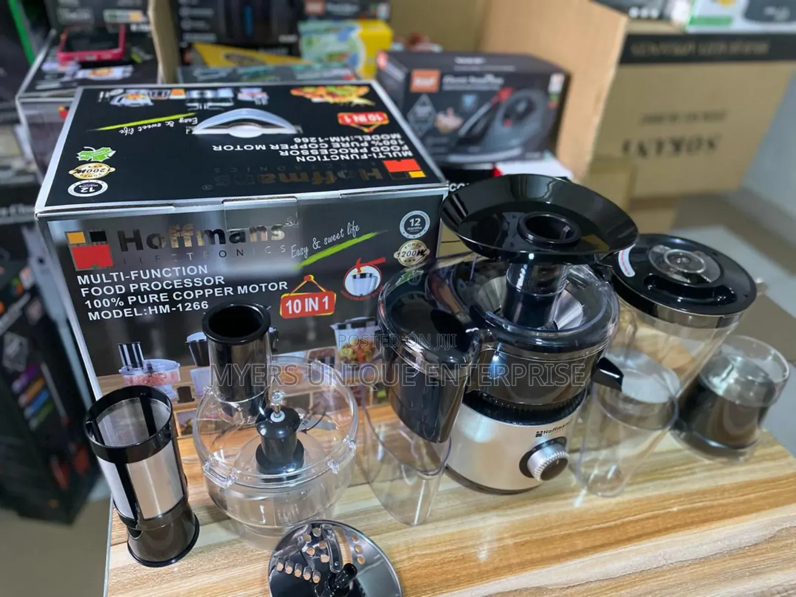 Neatly Sealed Hoffmans 10in1 Blender