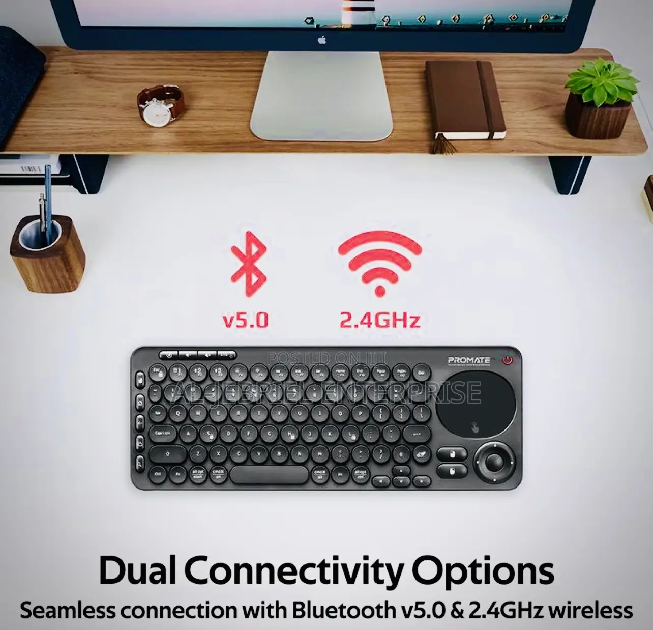 Promate Keypad-1 Touchpad Wireless Keyboard