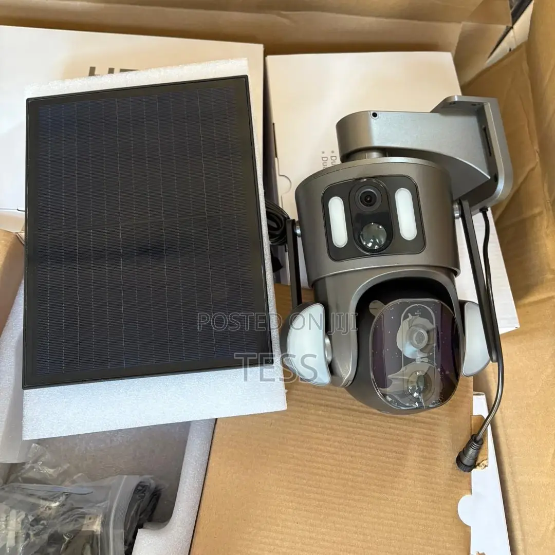 Solar Wifi Camera Dual Lens 4mp App Ubox