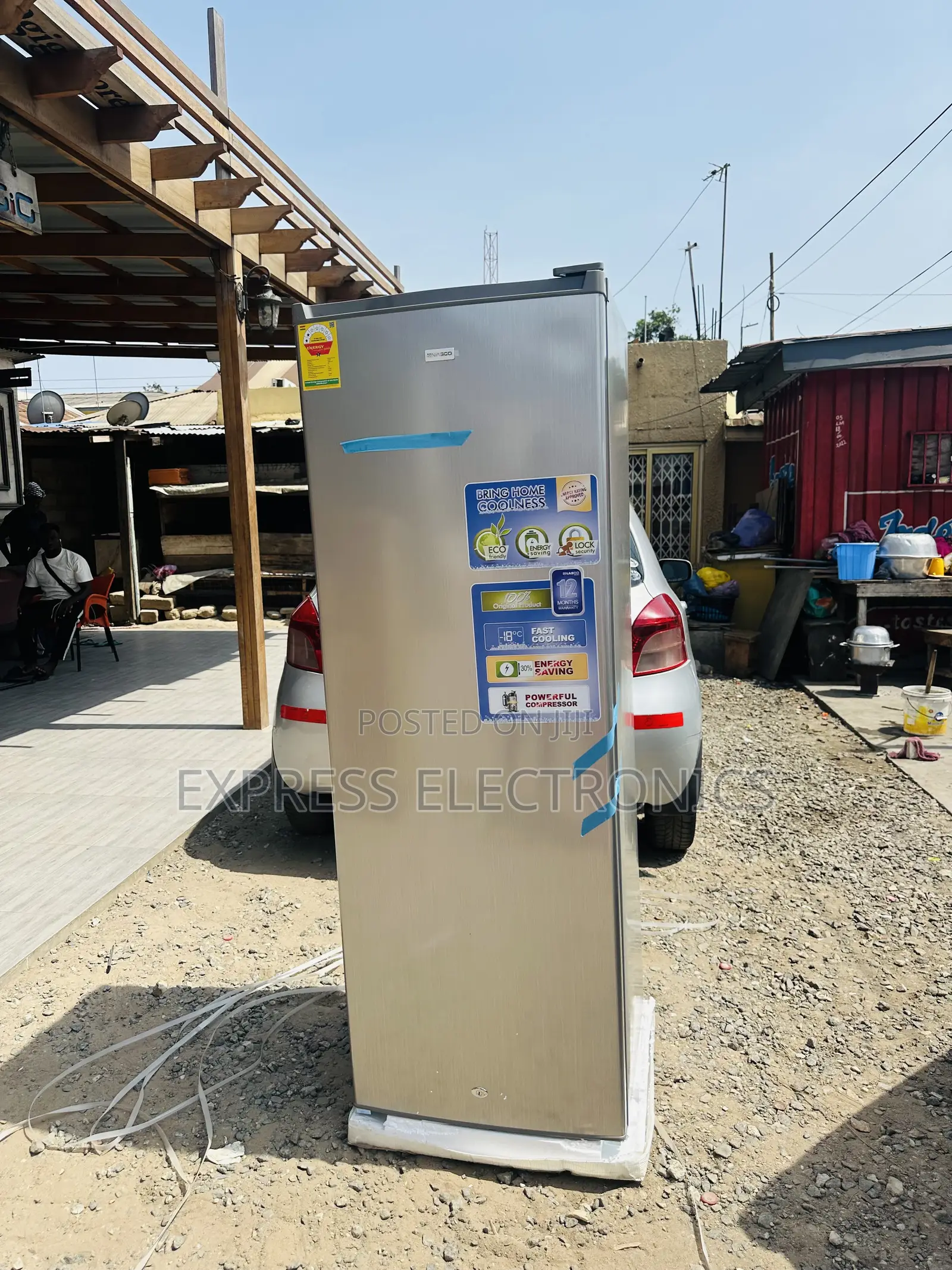 Amazing Deal on 242l Freezer Standing Nasco Grey Color