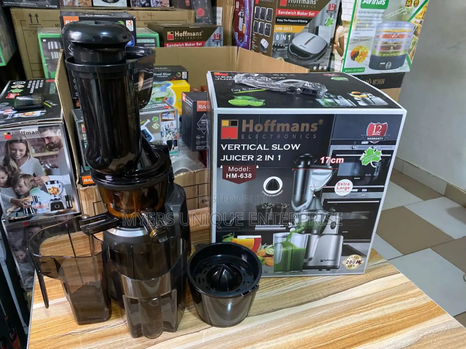 High Quality Hoffmans 2in1 Slow Juicer
