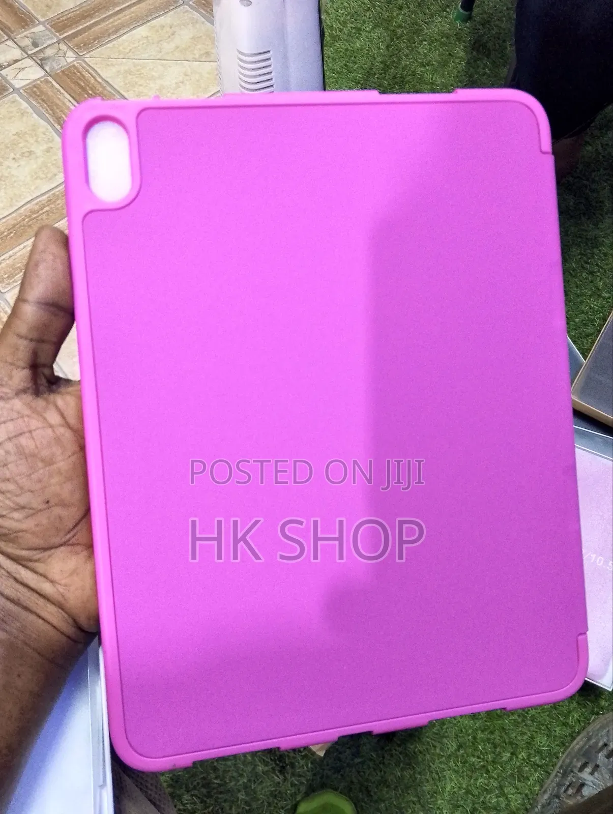 iPad 10th Generation Cover Case With Pencil Slot Pink Color