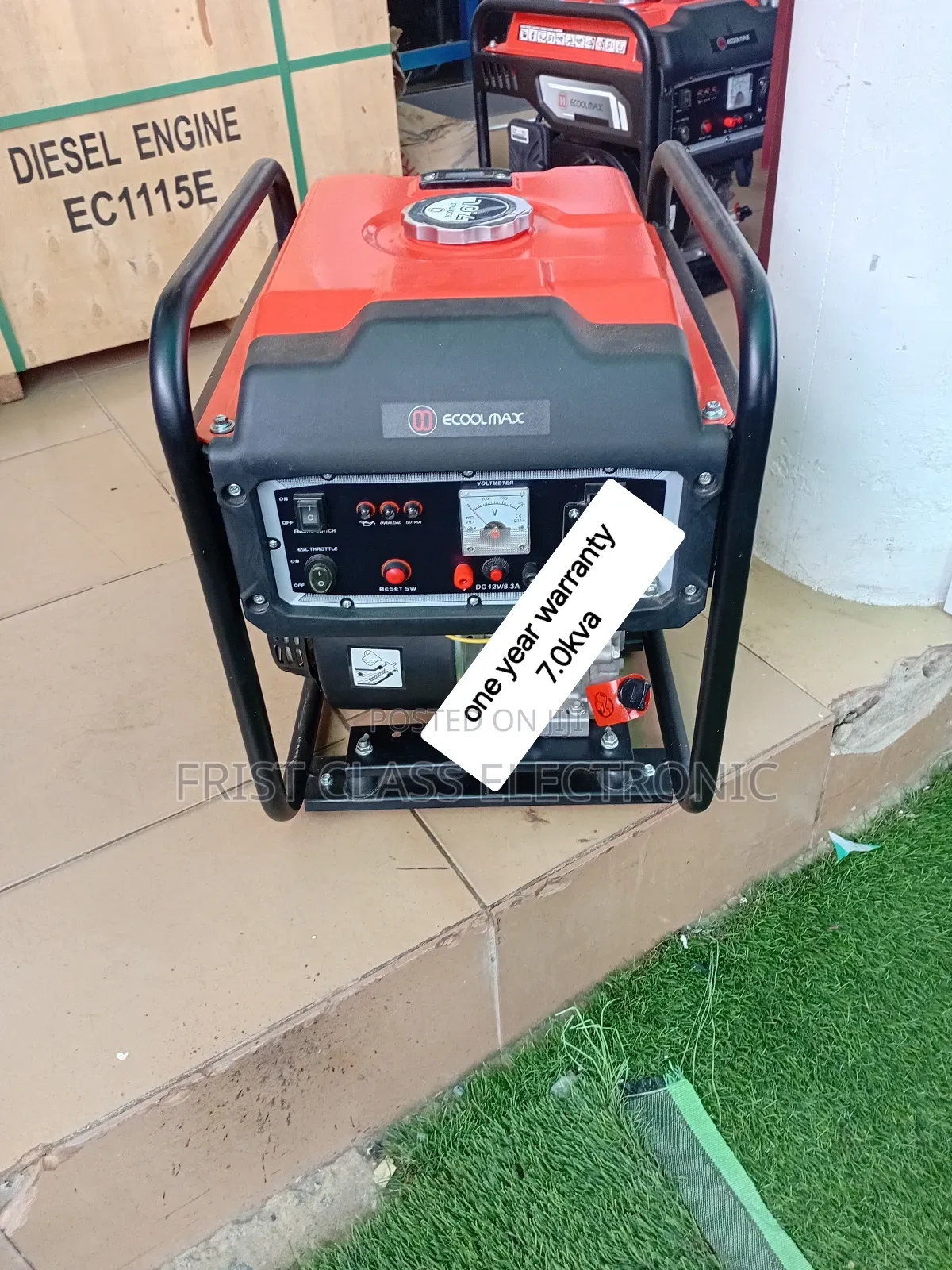 Key Start Key Start 7.0kva Petrol Generator