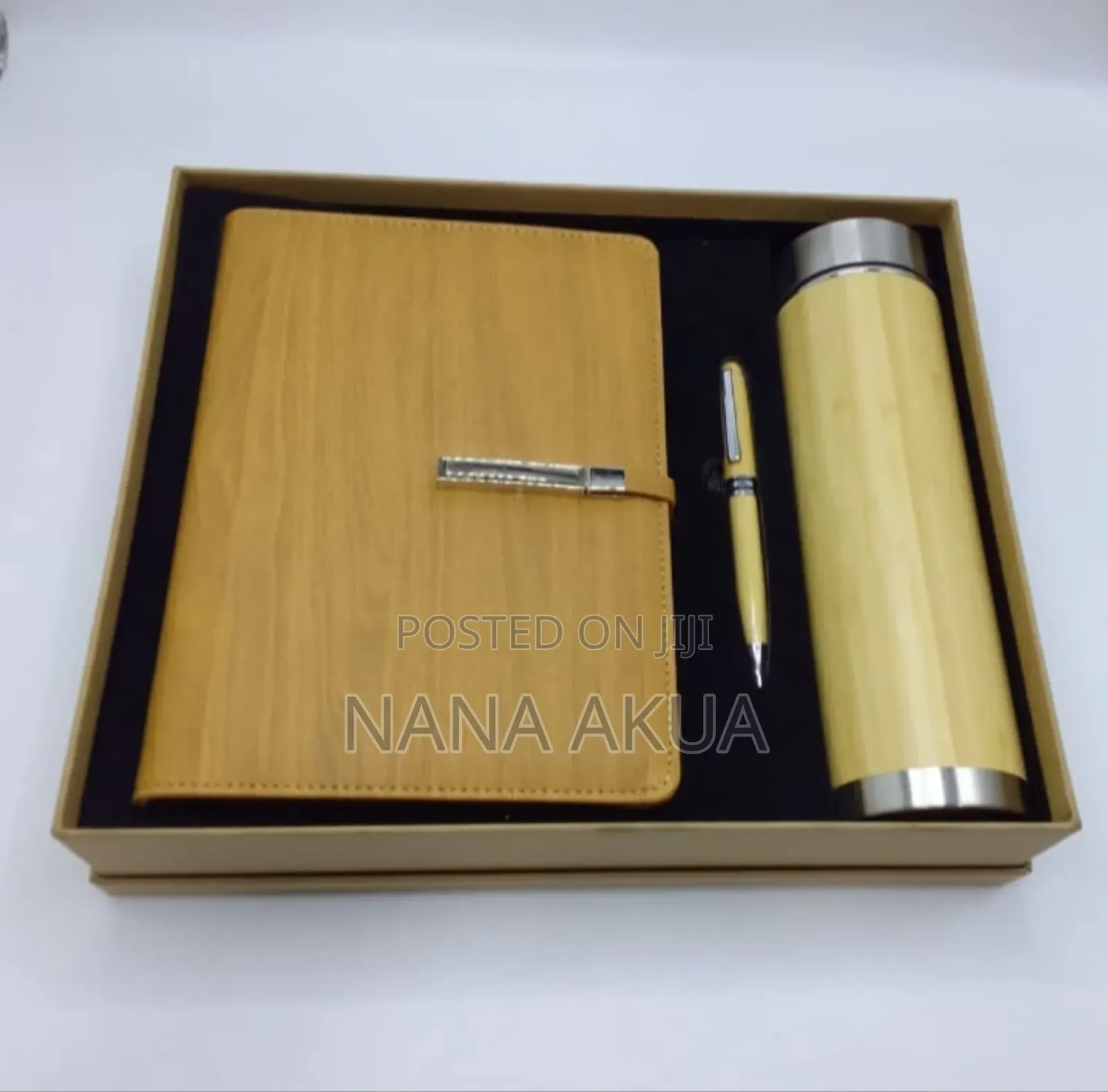 Executive Coporate Bamboo 3 In 1 Gift Set
