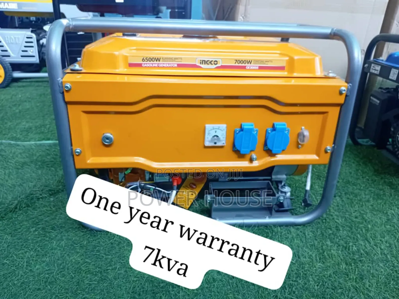 Alternating Current Ingco Petrol 7kva Generator Ingco 7kva