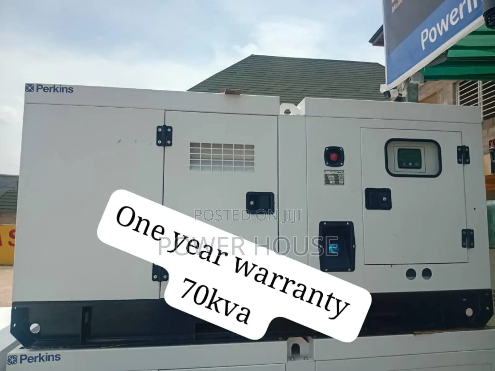 Mechanical 70kva Perkins Diesel Silent Generator 70kva