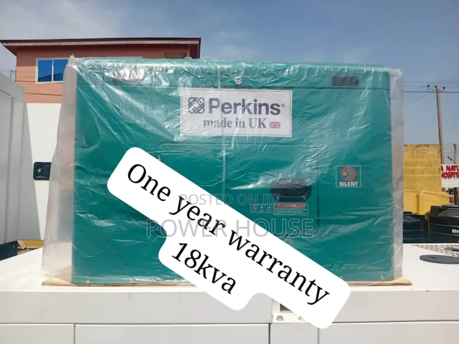 Mechanical 18kva Perkins Diesel Generator Silent 18kva