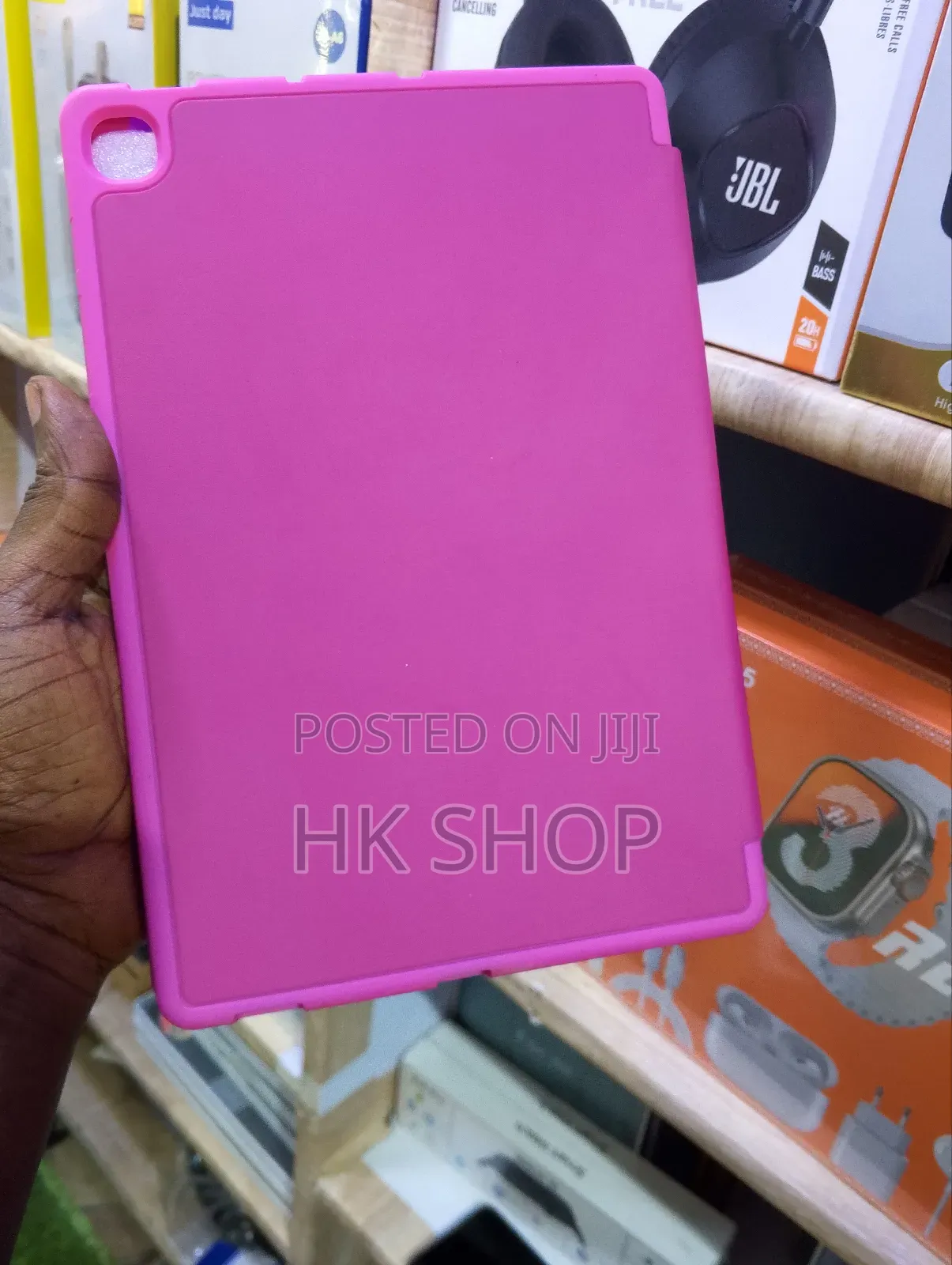 Smart Cover Case for Samsung Tab S6 Lite Pink Color