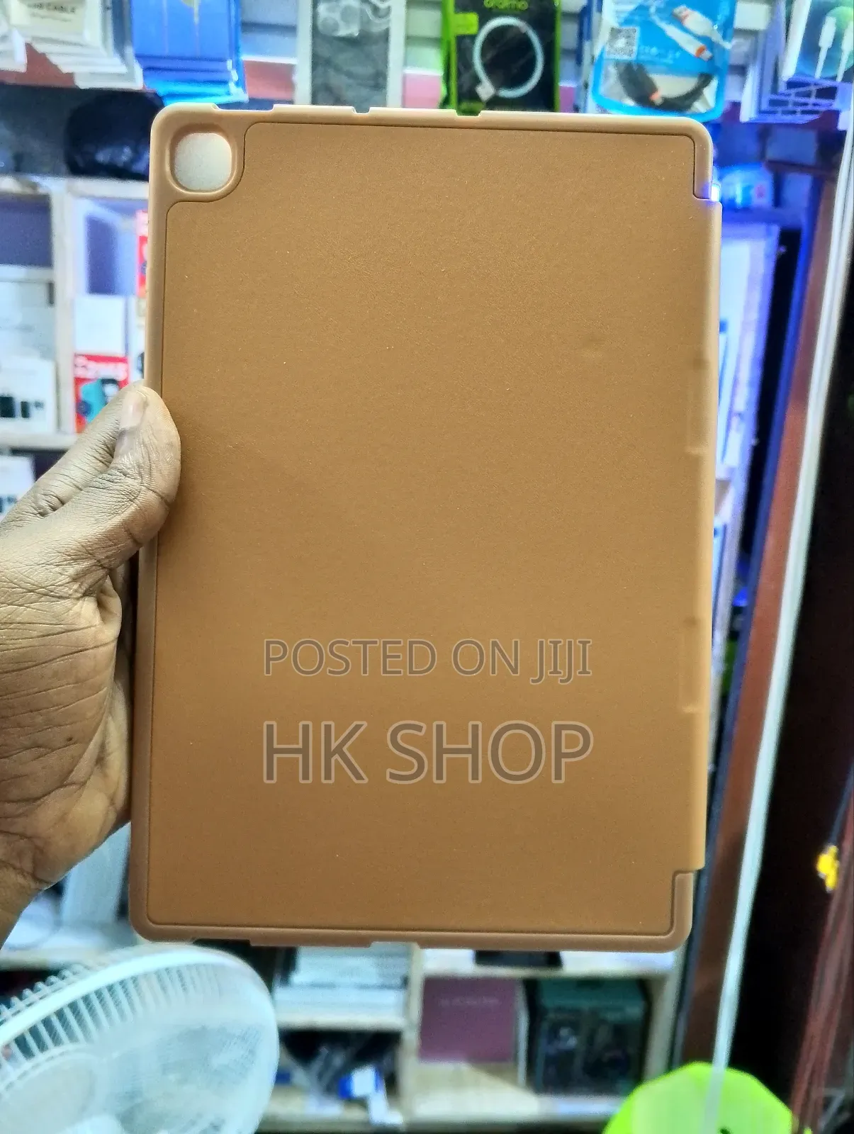 Smart Cover Case for Samsung Tab S6 Lite Brown Color