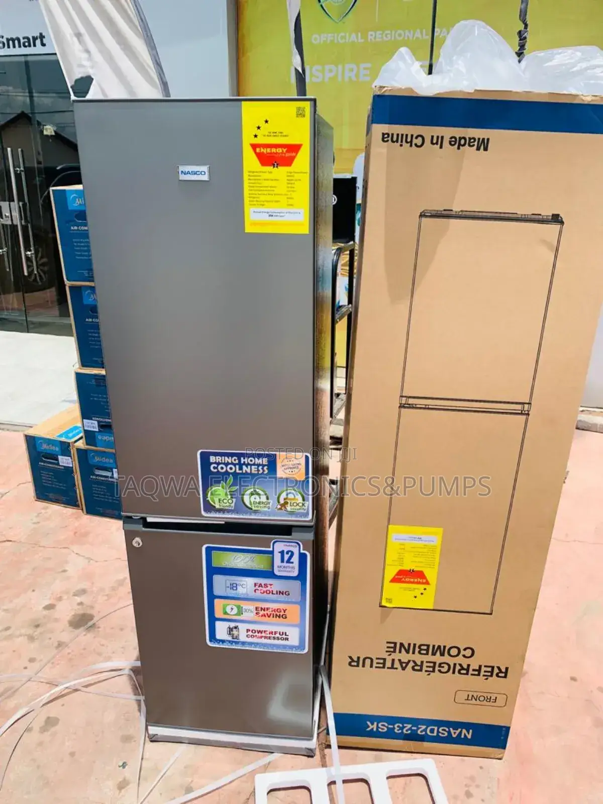 Beautiful 170l Nasco Bottom Freezer