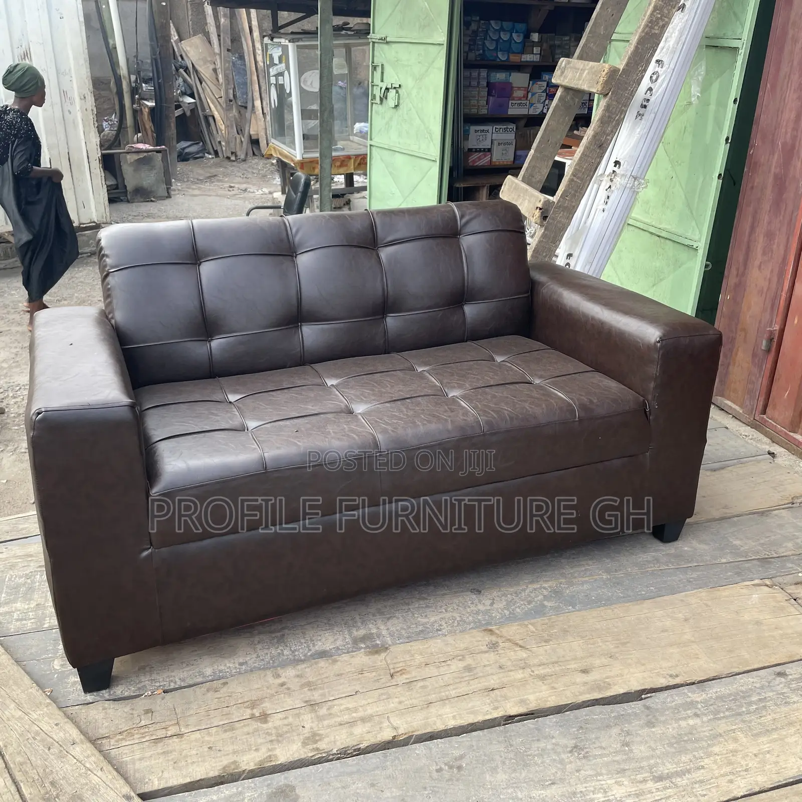 Solid Two In One Sofa Made With Sofa Foam// Durable And Luxurious