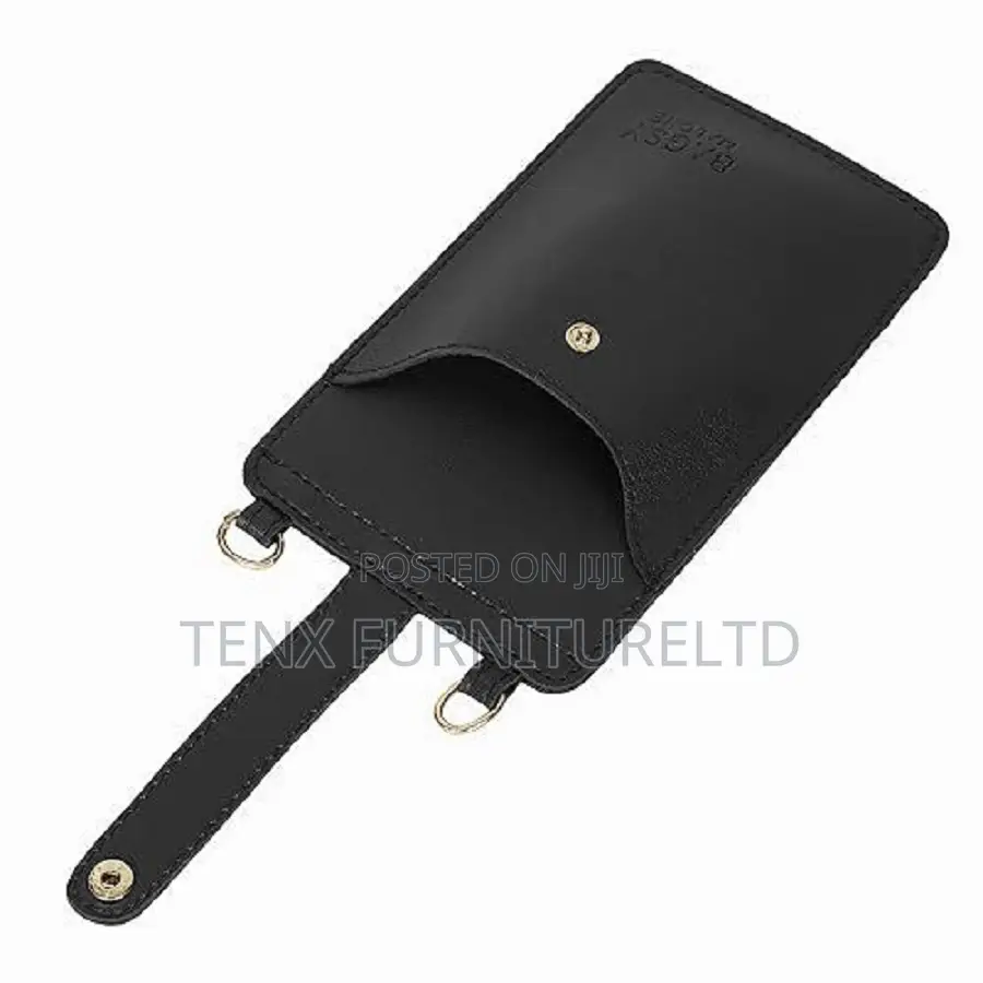 Stylish Black Mobile Sling Bag