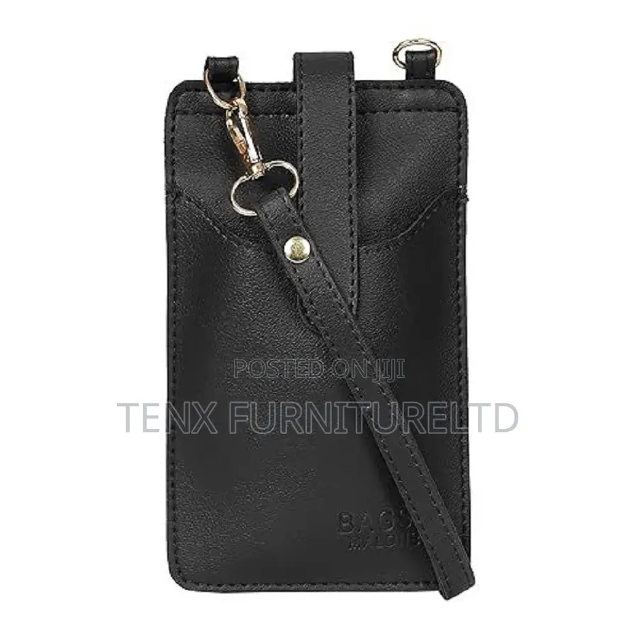 Stylish Black Mobile Sling Bag