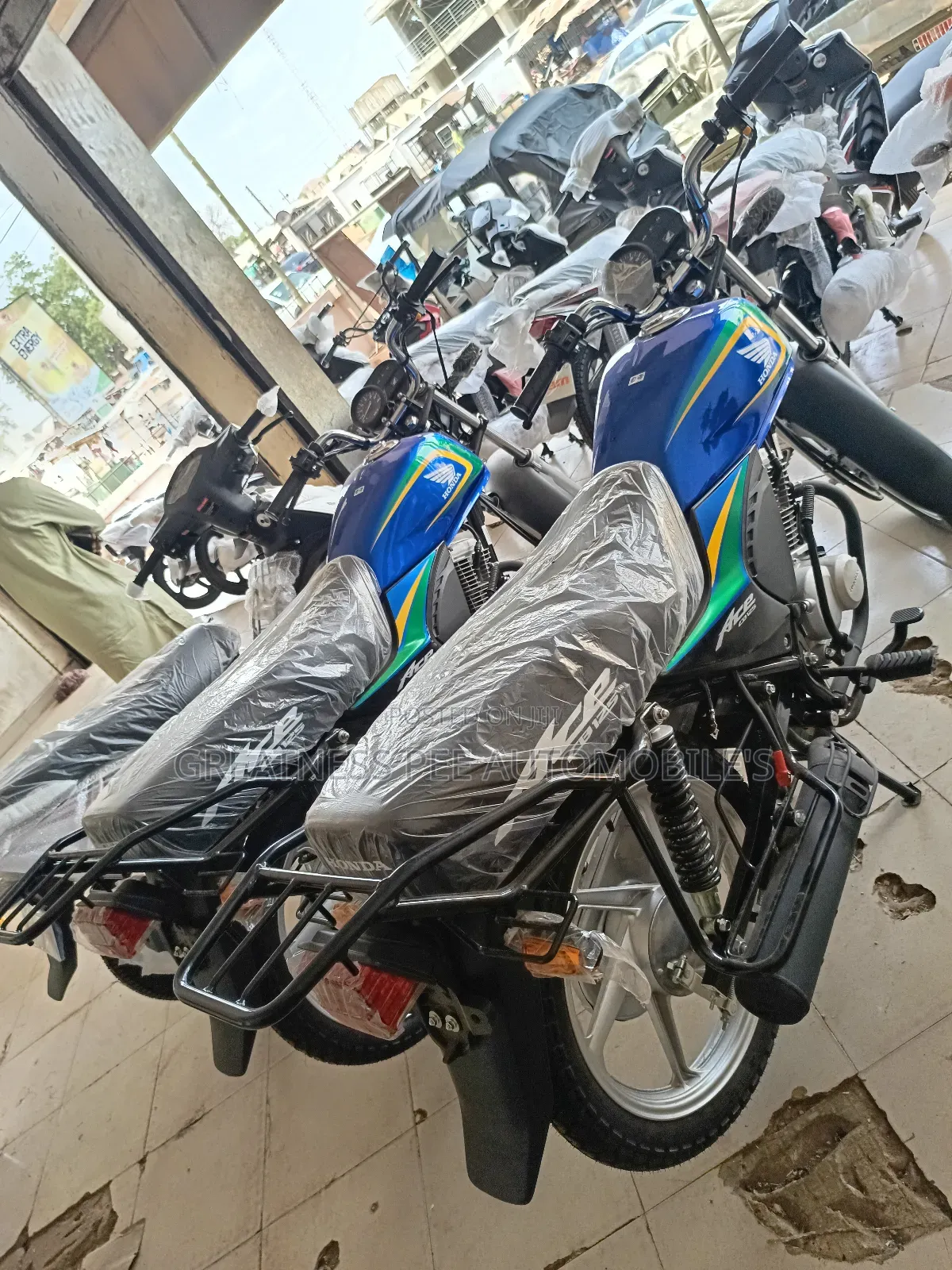 New Motorcycle 2025 Blue