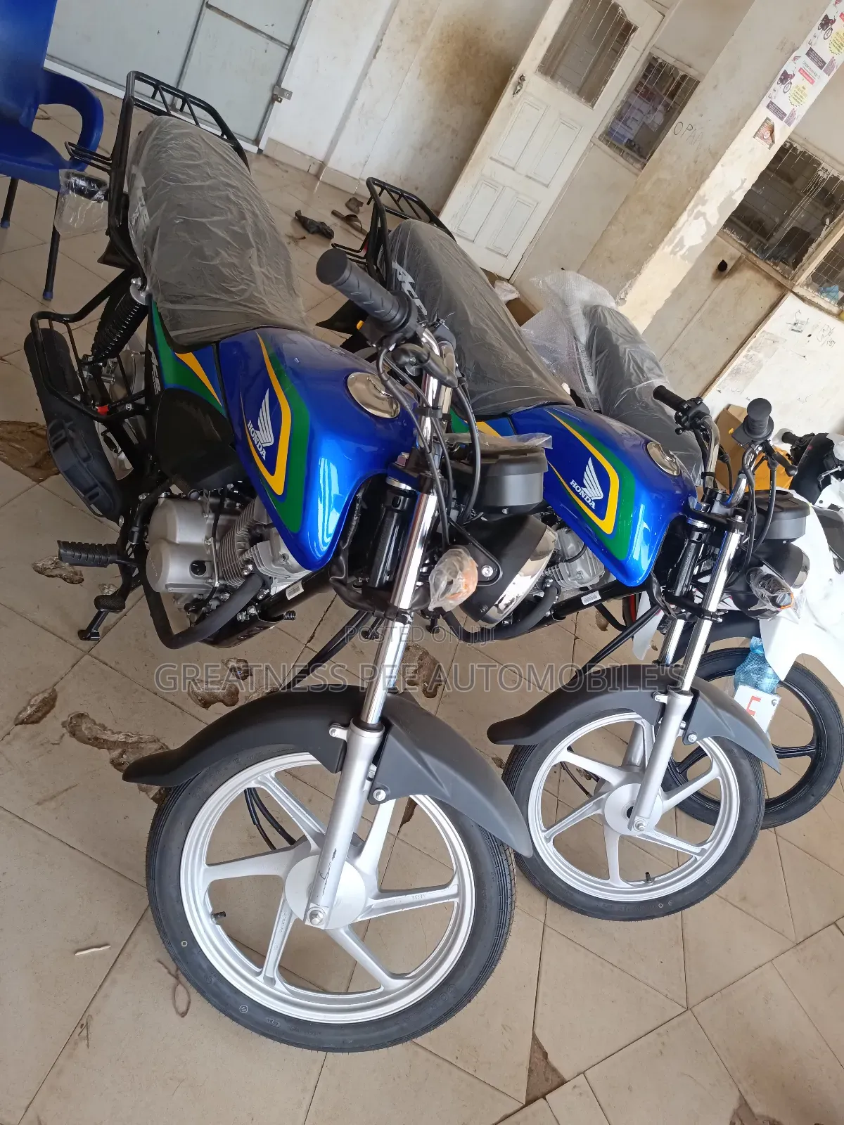 New Motorcycle 2025 Blue