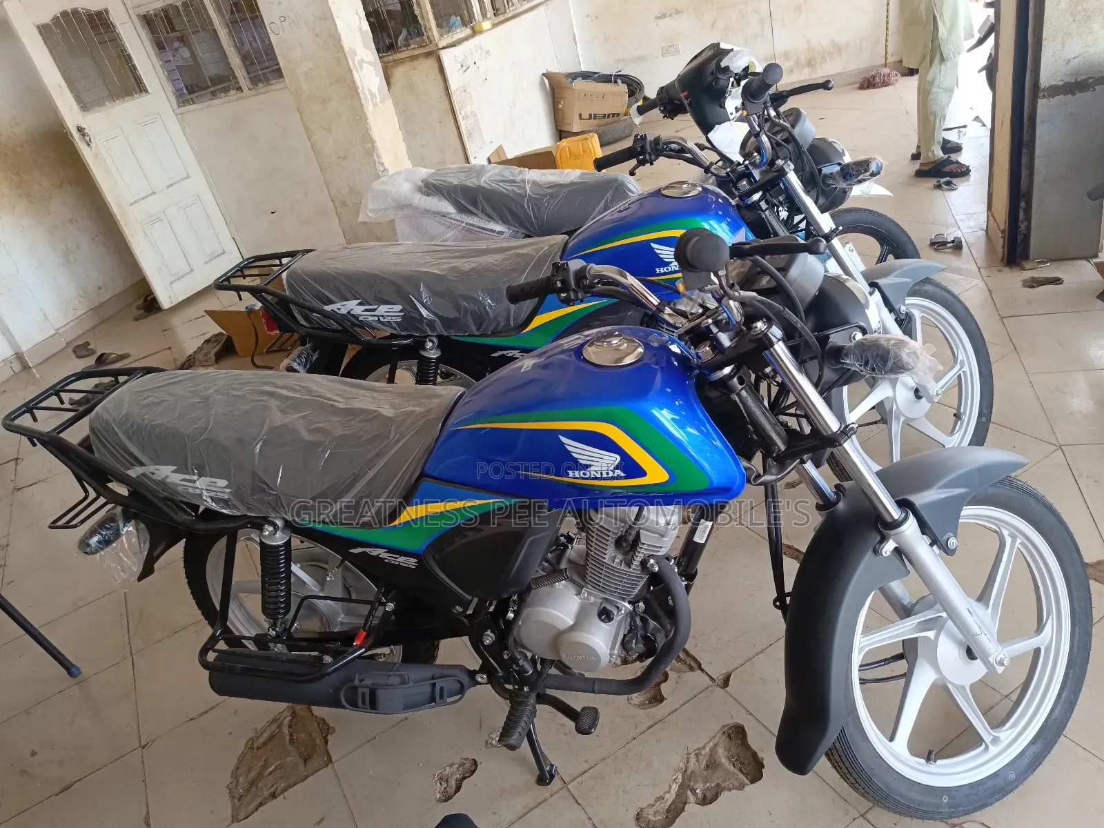 New Motorcycle 2025 Blue