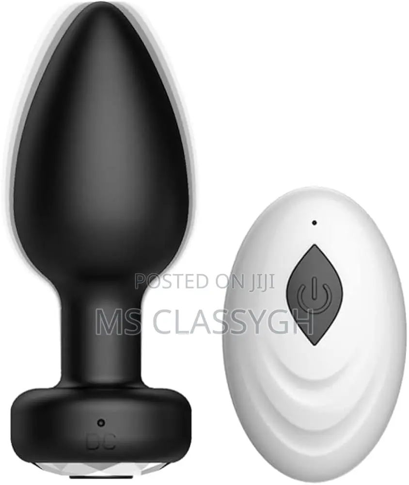 Wireless Remote Anal Plug Vibration Silicone Anal Plug