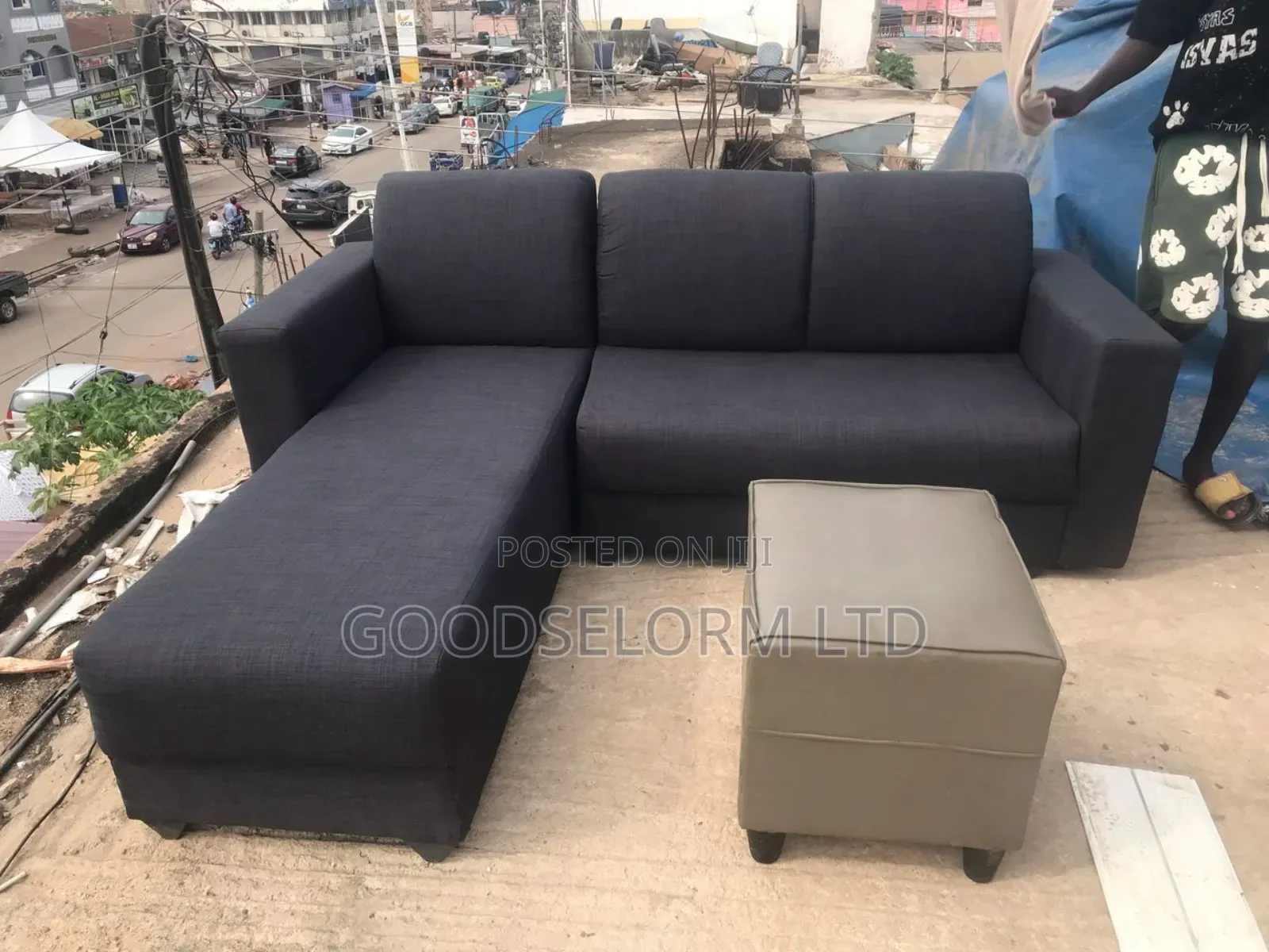 Center Table Plus L Shape Sofa Free Delivery