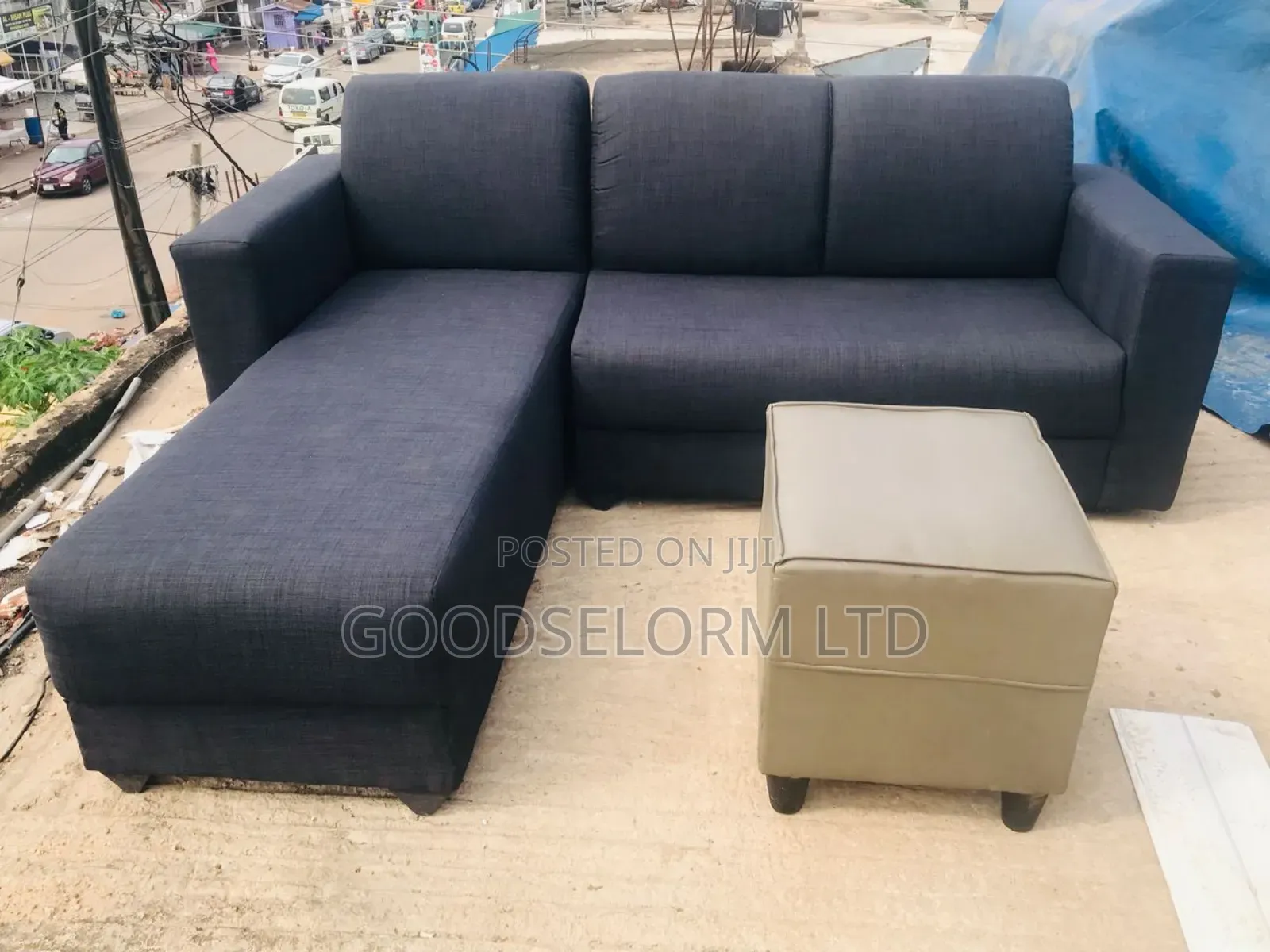 Center Table Plus L Shape Sofa Free Delivery