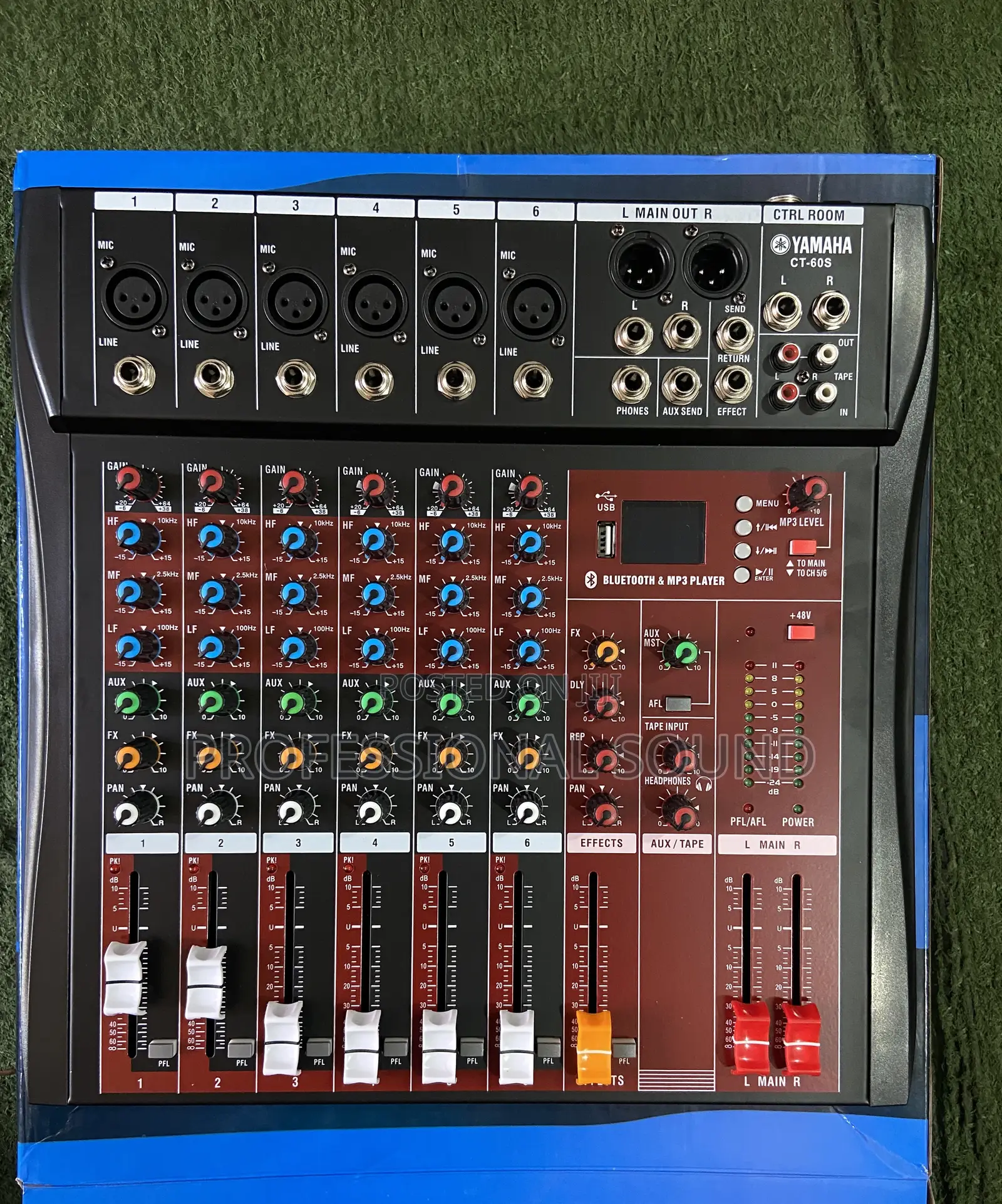 Yamaha 6 Channel Mixer
