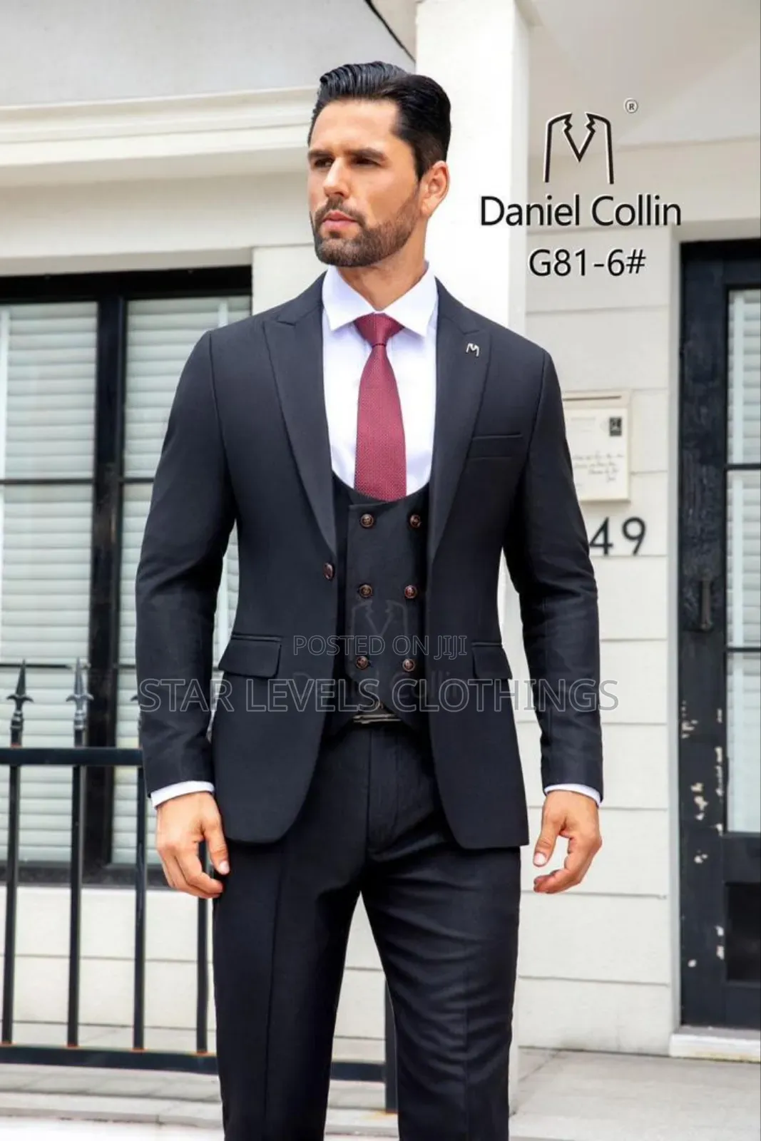 3pcs Daniel Collins Suits