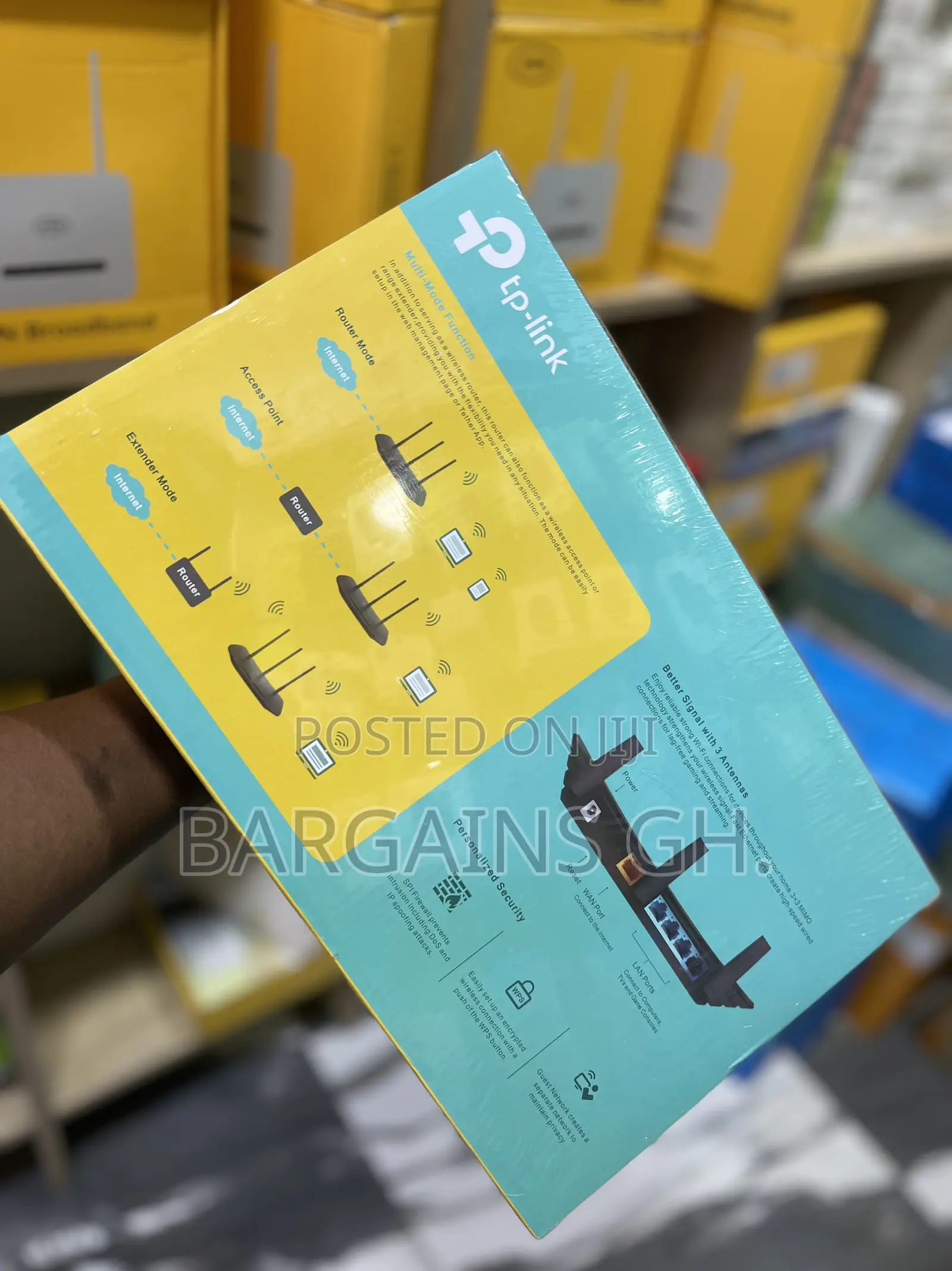 Tp-Link Tl-Wr940n Wireless N Router Network Range Extender
